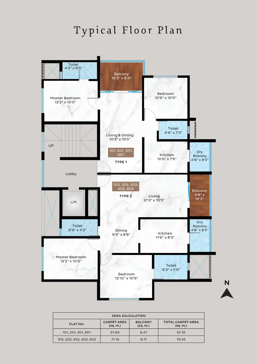 Kishor Kunj Floor Plans & Layout