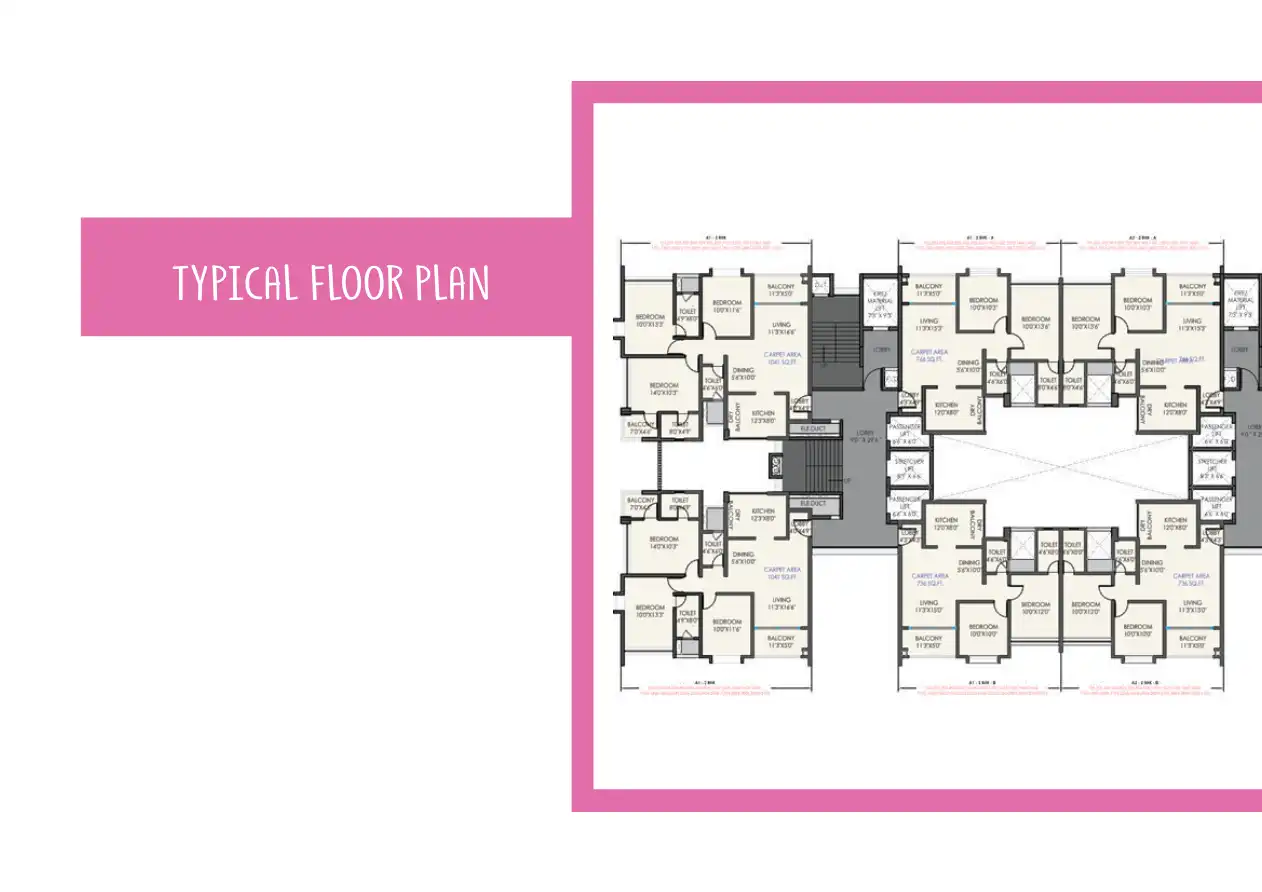 Pebbles Greenfields Floor Plans & Layout
