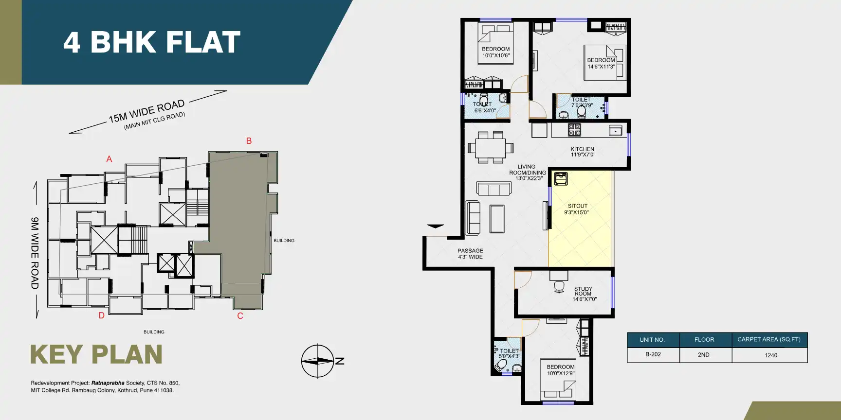 Ratnaprabha Floor Plans & Layout