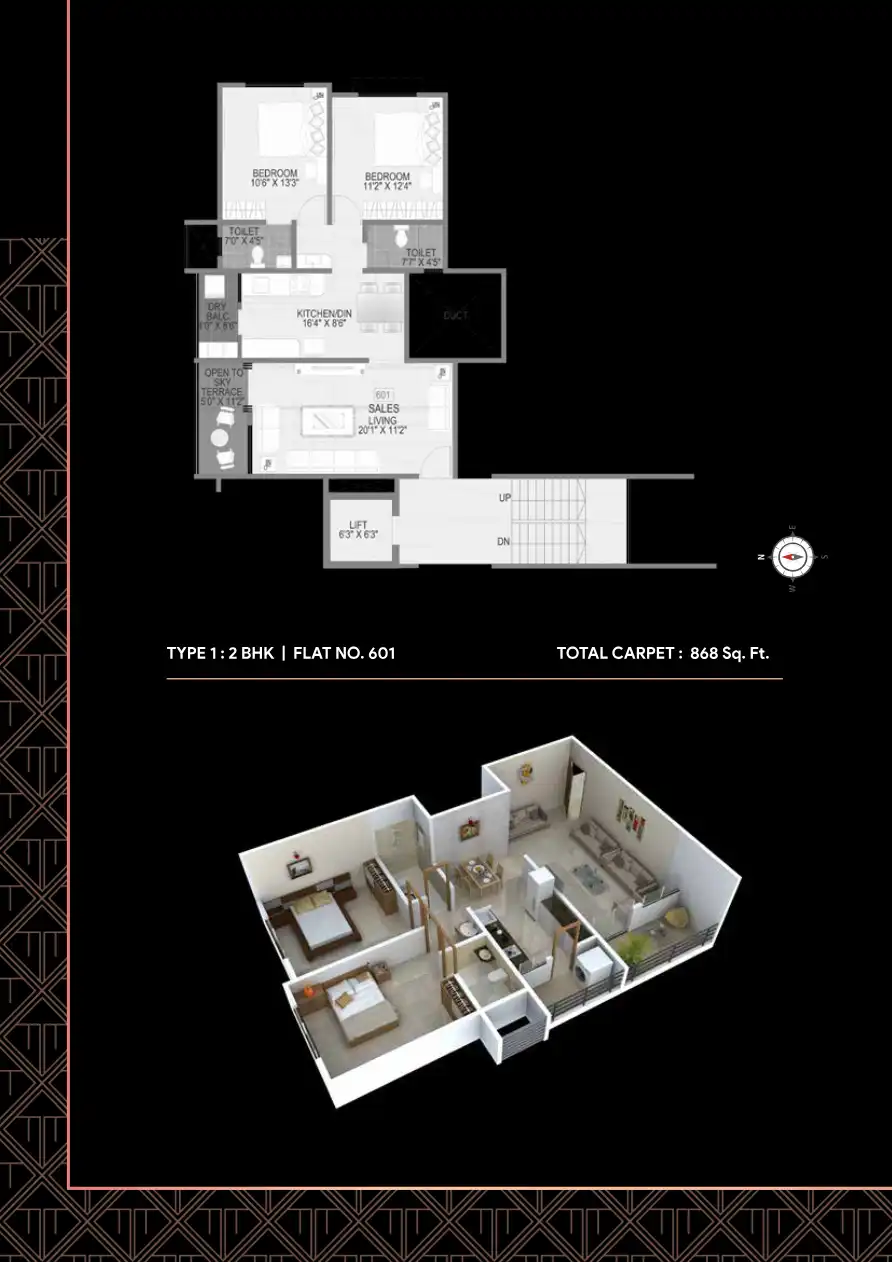 146 Vishwaganga Floor Plans & Layout