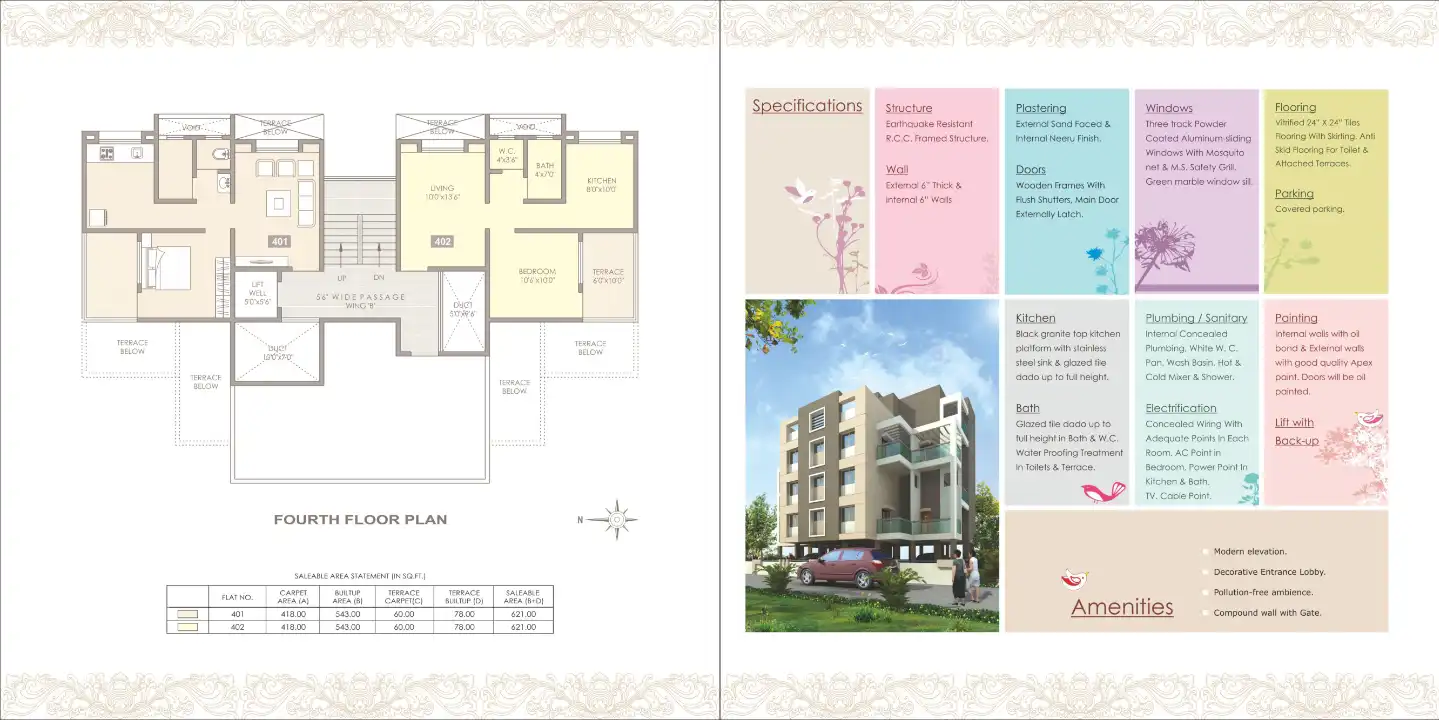 Swargandha Floor Plans & Layout
