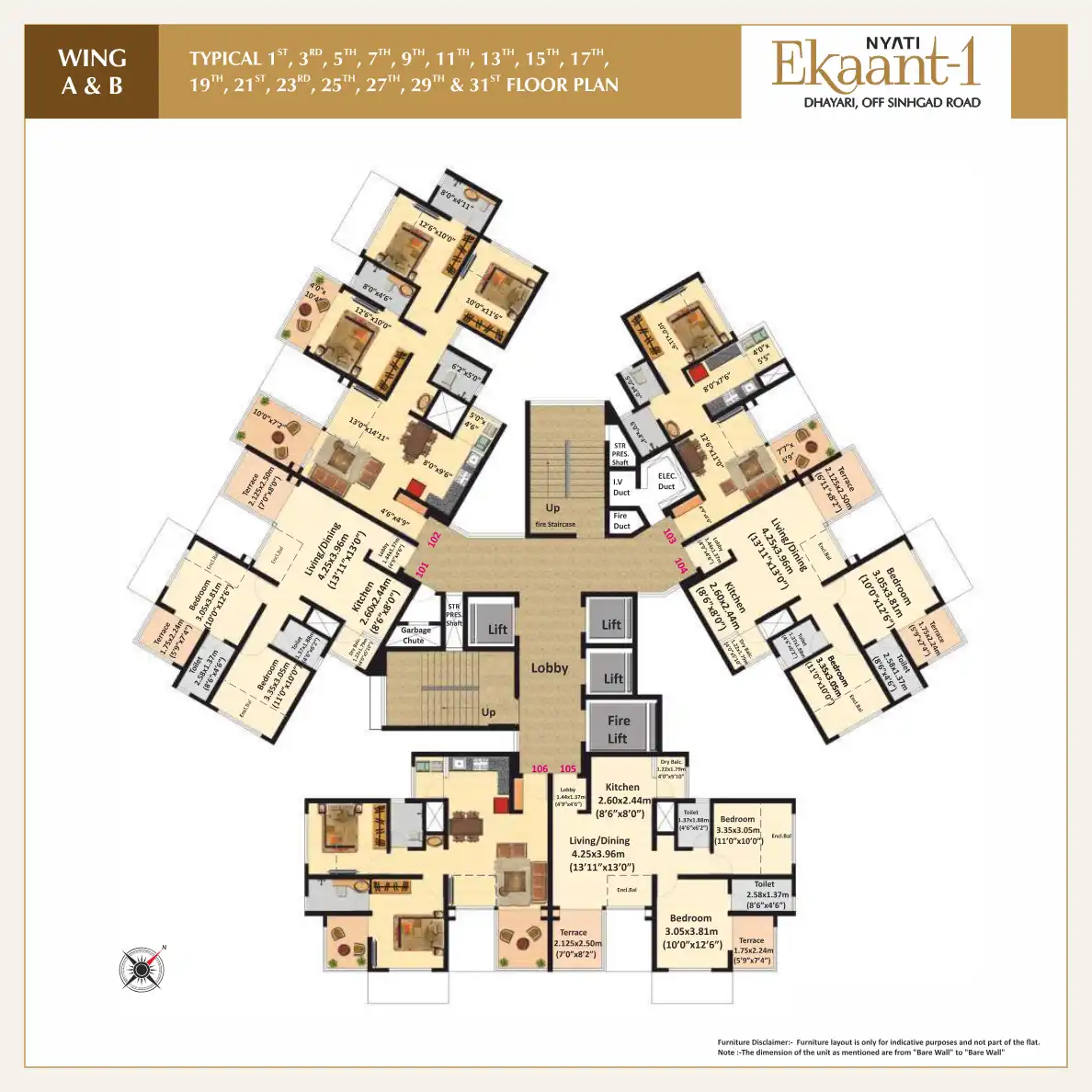 Ekaant Floor Plans & Layout