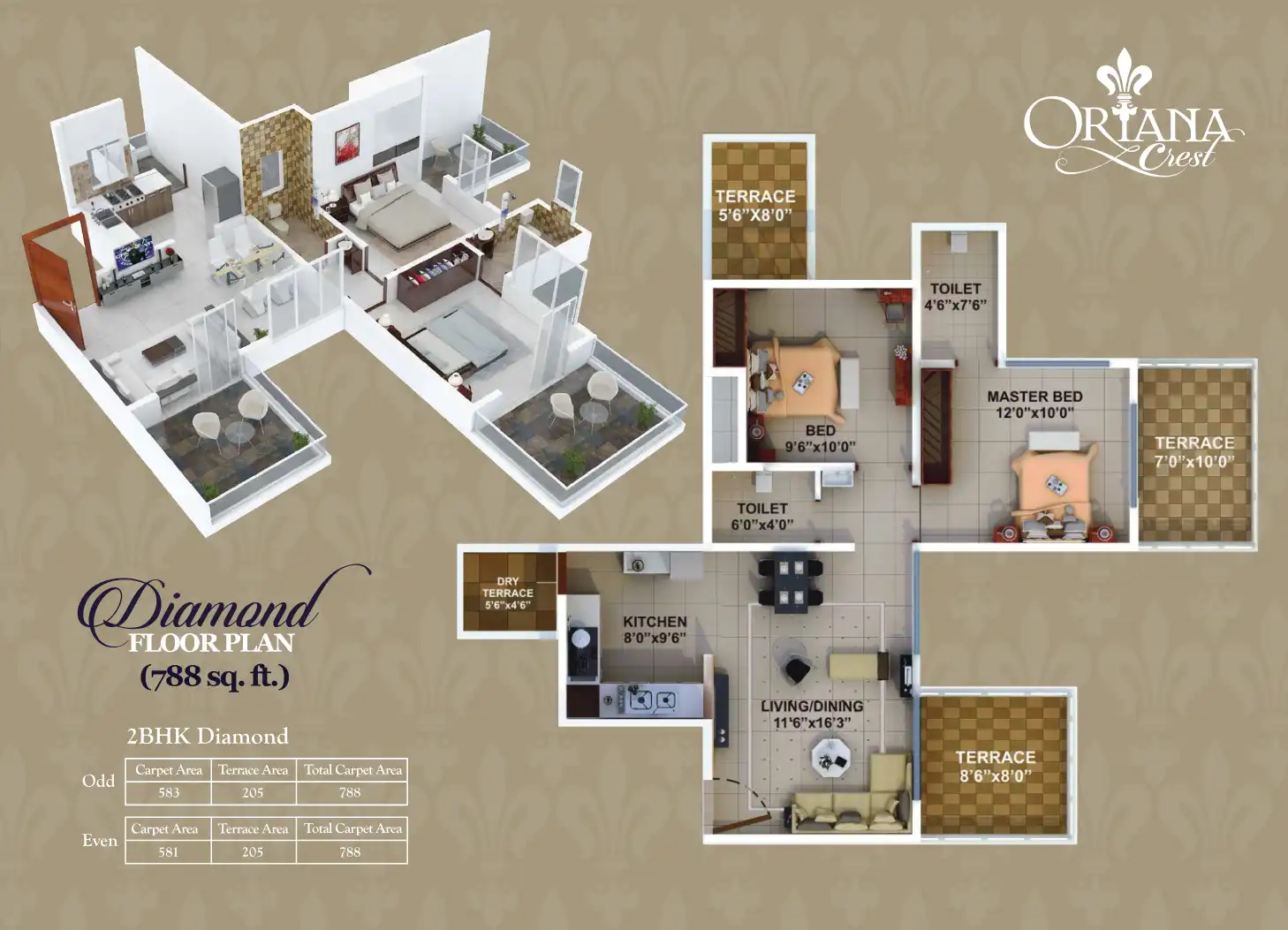 Aditya Crest Floor Plans & Layout