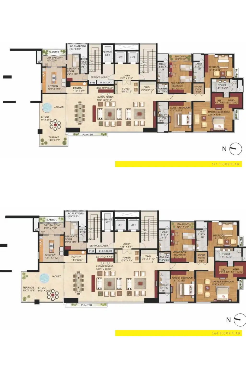 Castle Royal Floor Plans & Layout
