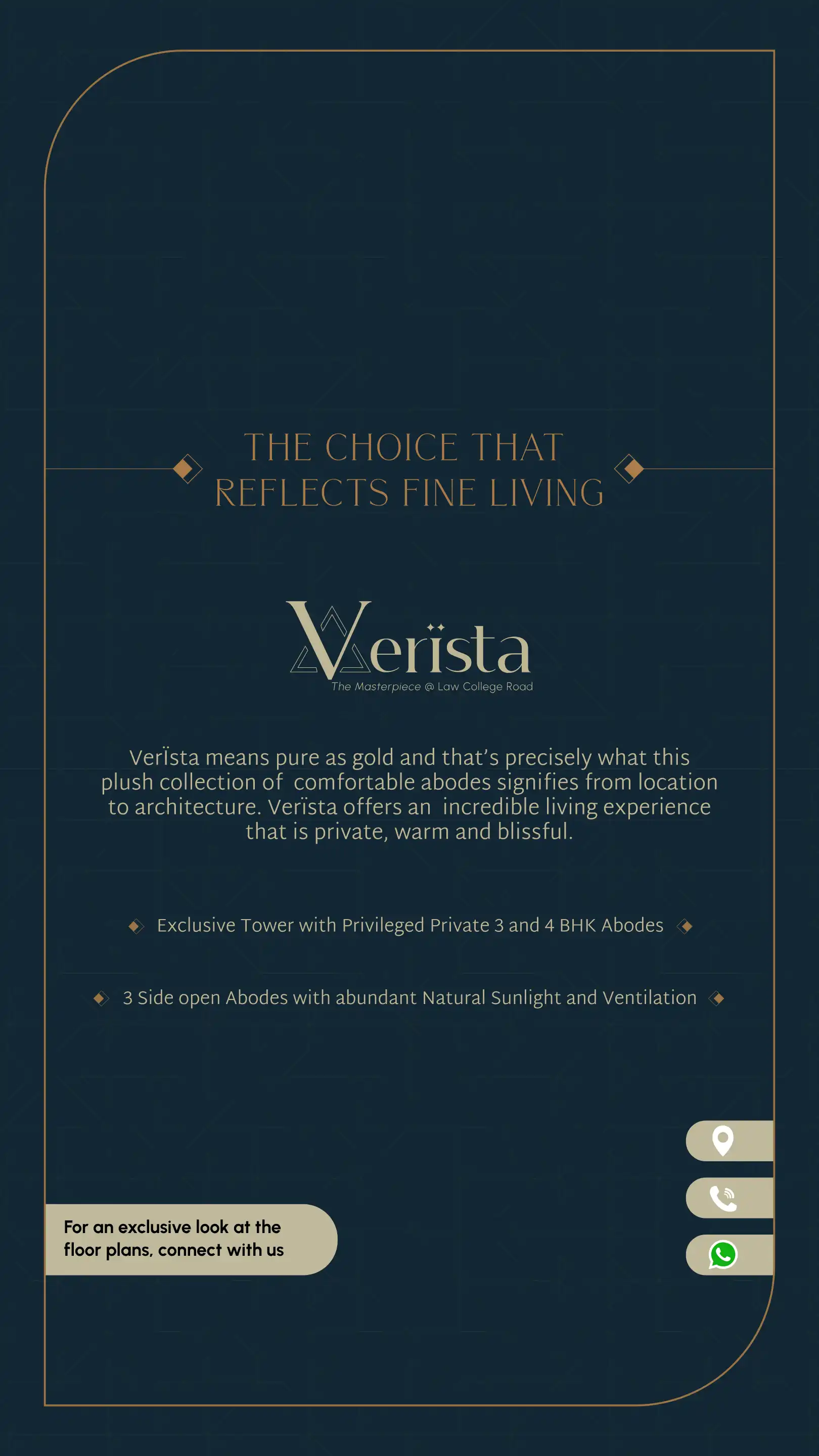 Verista Floor Plans & Layout