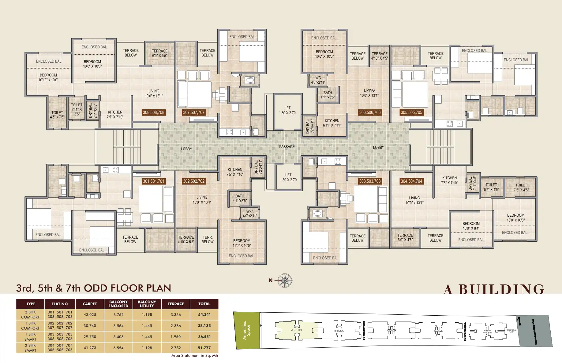 Arambh Floor Plans & Layout