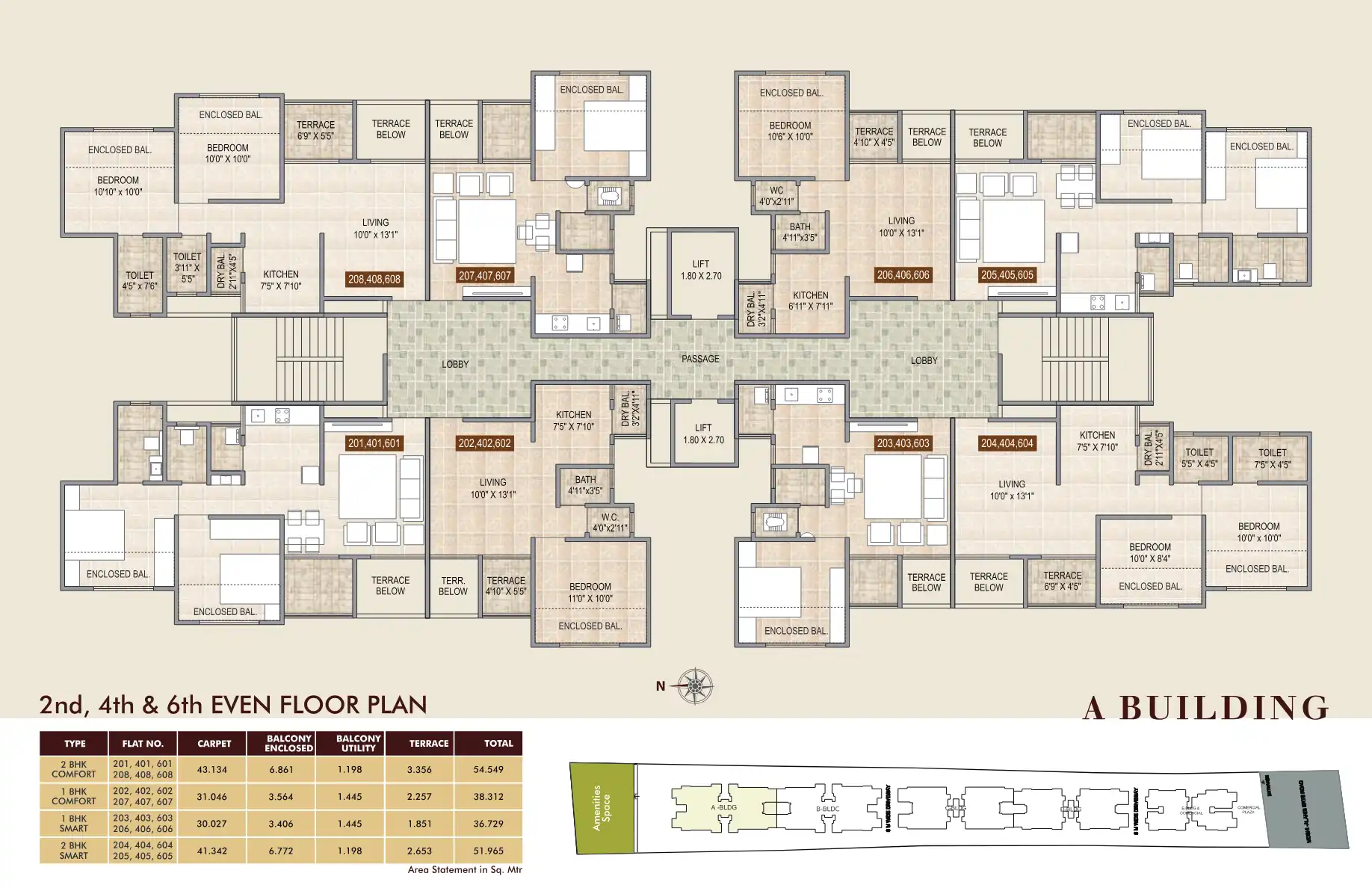 Arambh Floor Plans & Layout
