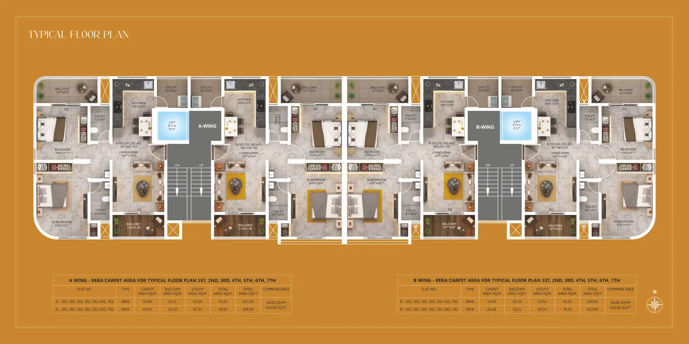 28 Pearls Floor Plans & Layout