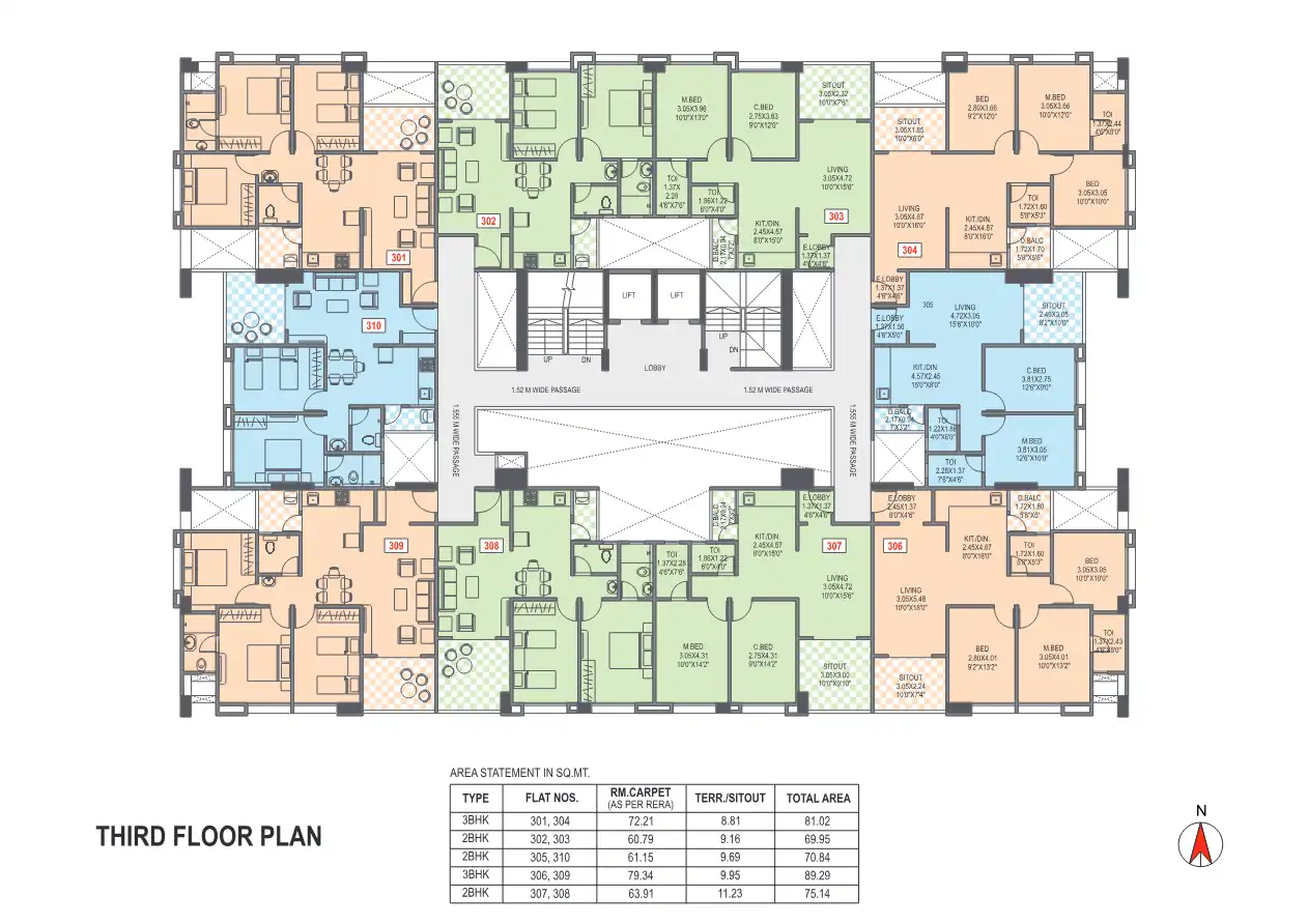 Golden Aura Floor Plans & Layout