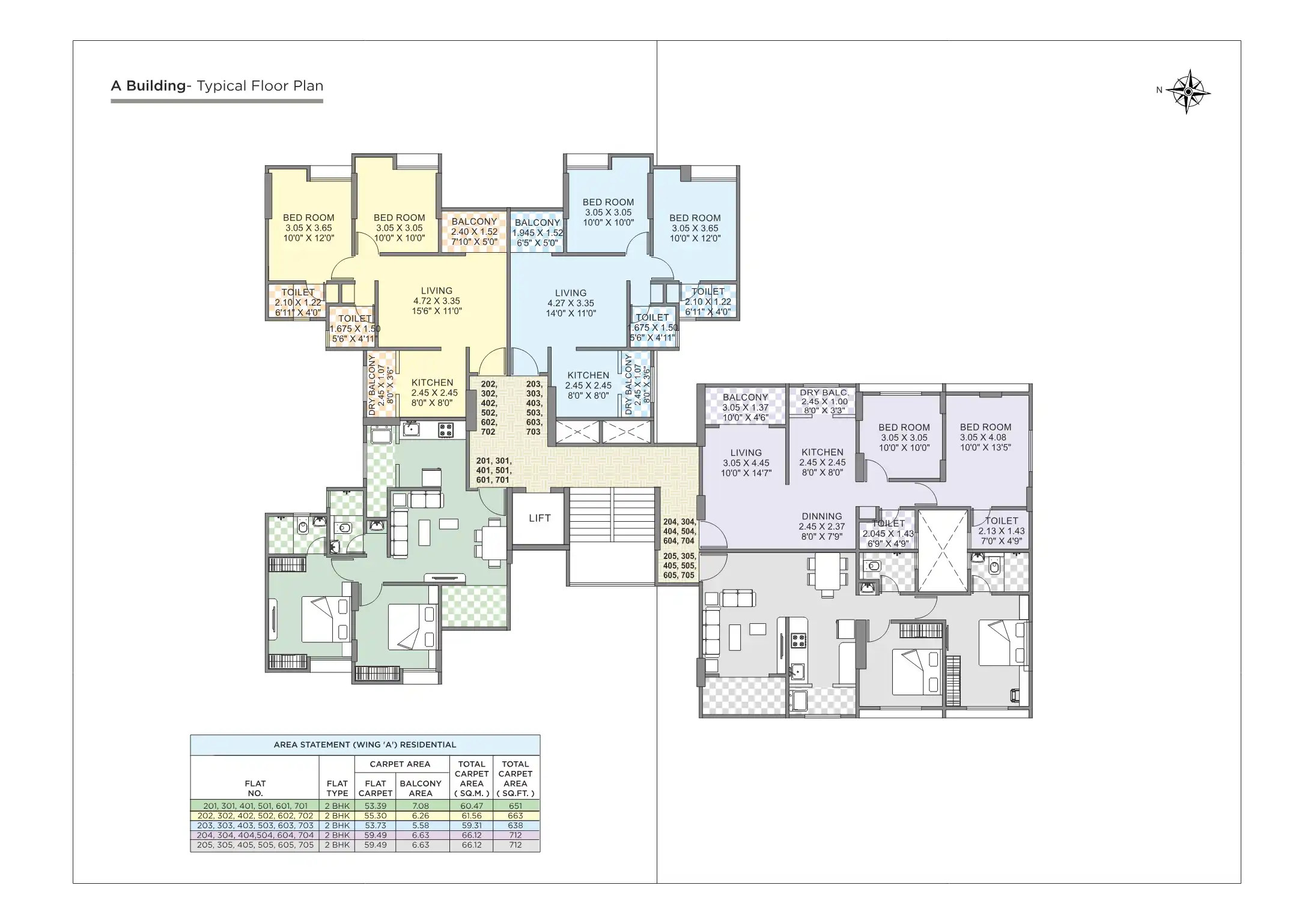 Jadhav Prrestige Floor Plans & Layout