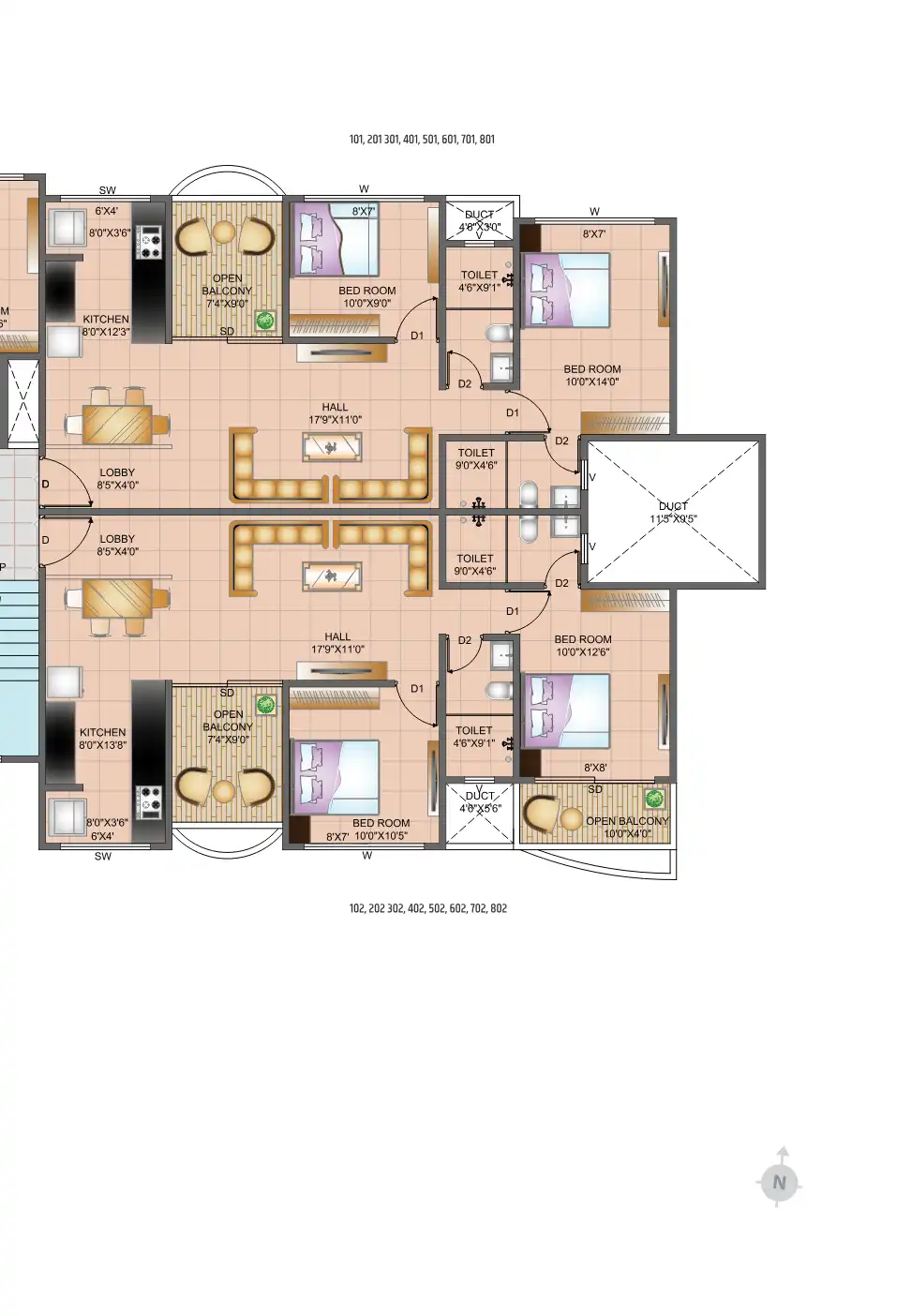 Casaverde Floor Plans & Layout