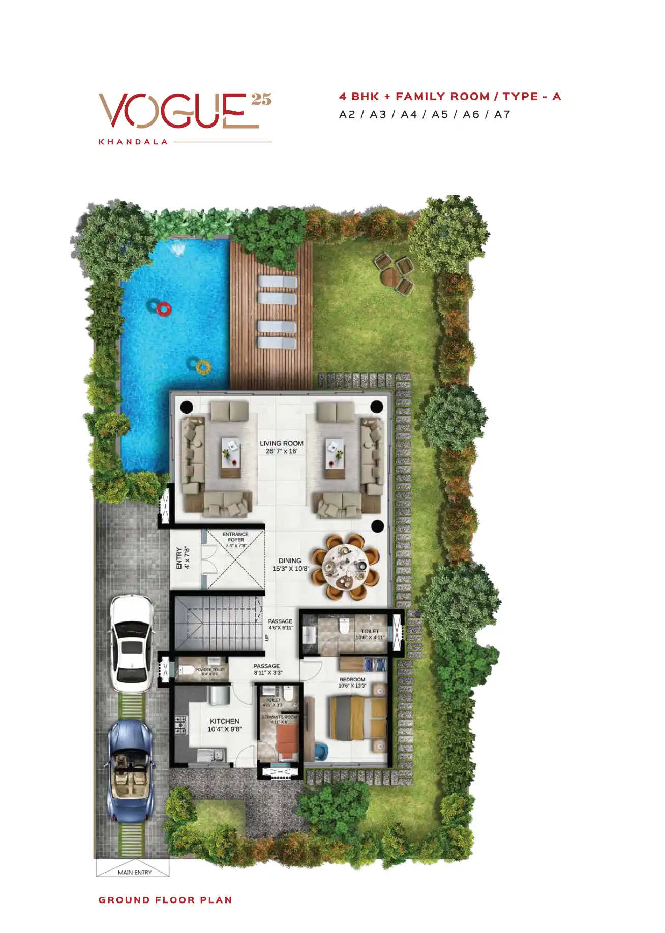 Vogue 25 Floor Plans & Layout