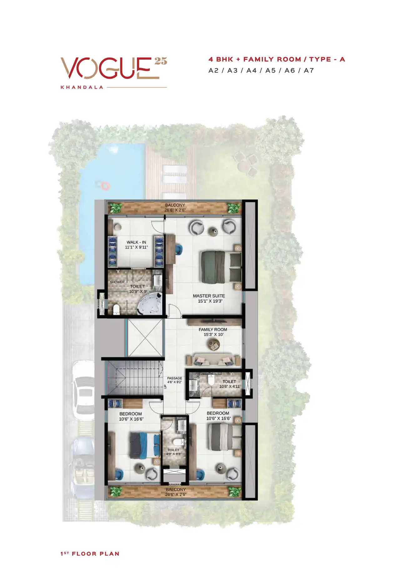 Vogue 25 Floor Plans & Layout