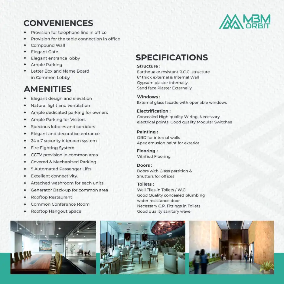 Mbm Orbit Floor Plans & Layout