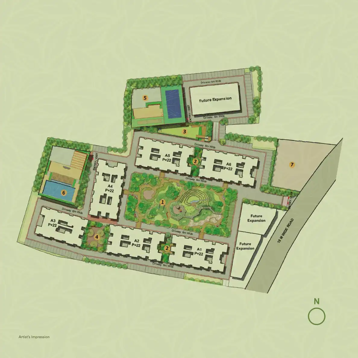 Kohinoor Westview Reserve Floor Plans & Layout
