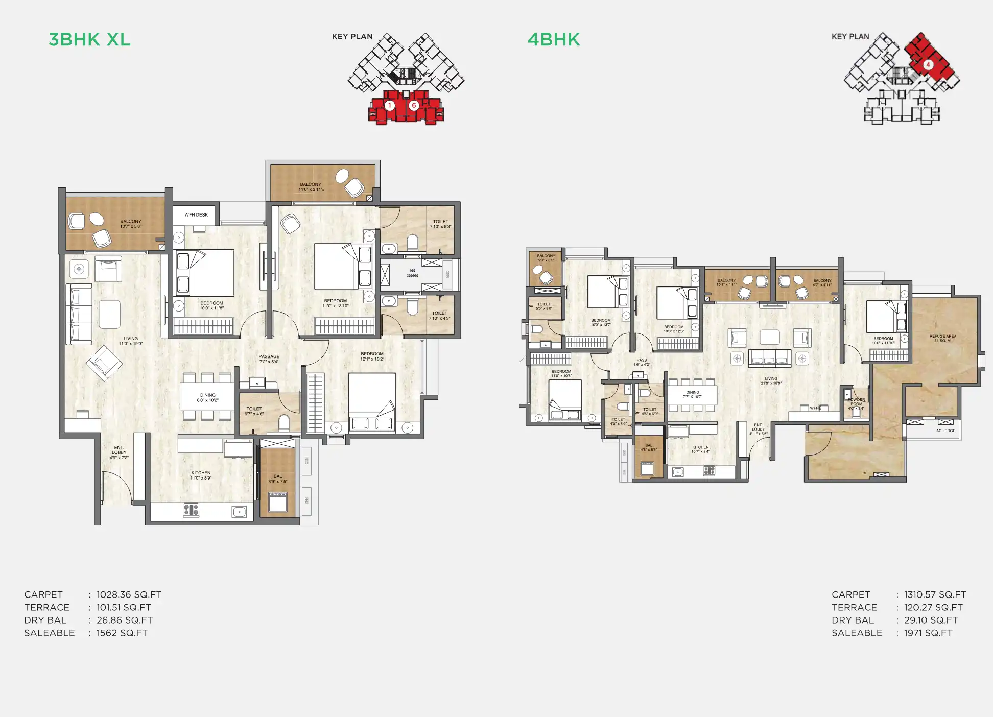 Wellington C - D Floor Plans & Layout