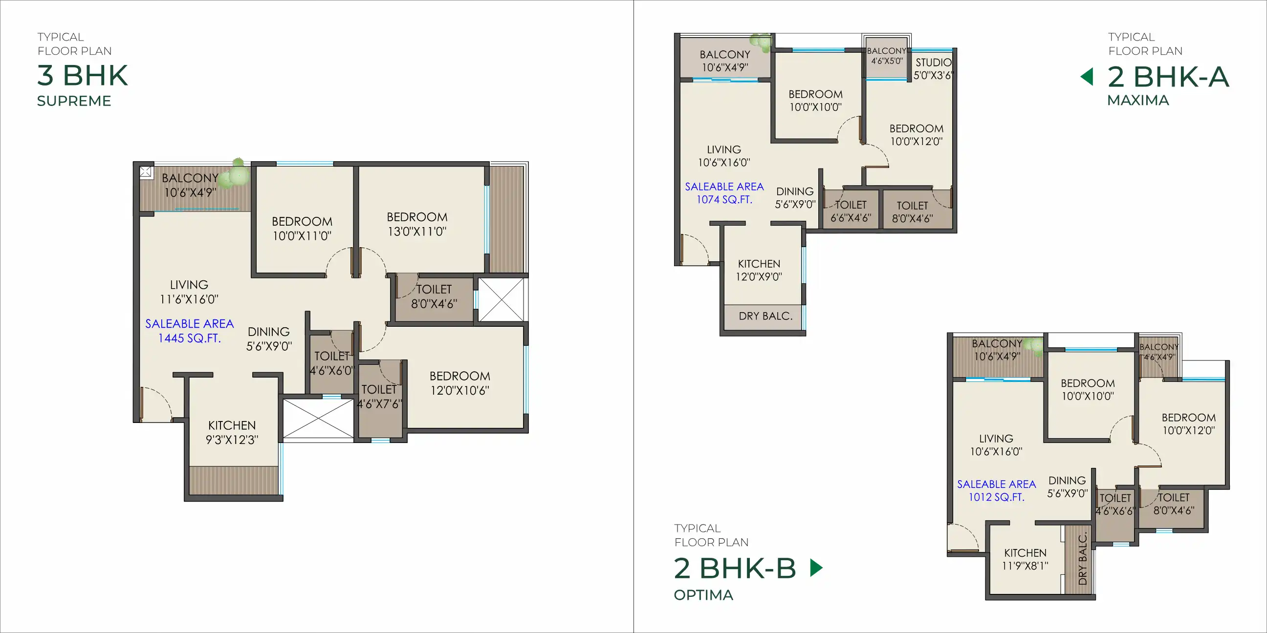 Magnus Parkway Floor Plans & Layout