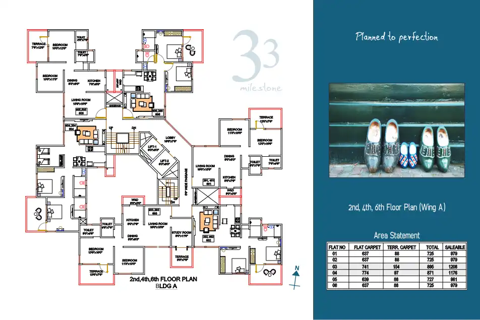 Sadanand Condominium Floor Plans & Layout