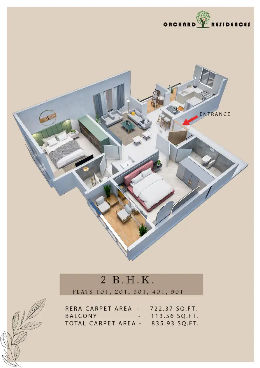 Orchard Residences Floor Plans & Layout