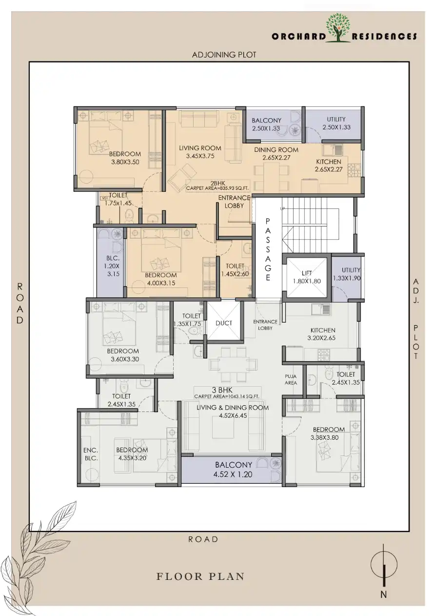 Orchard Residences Floor Plans & Layout