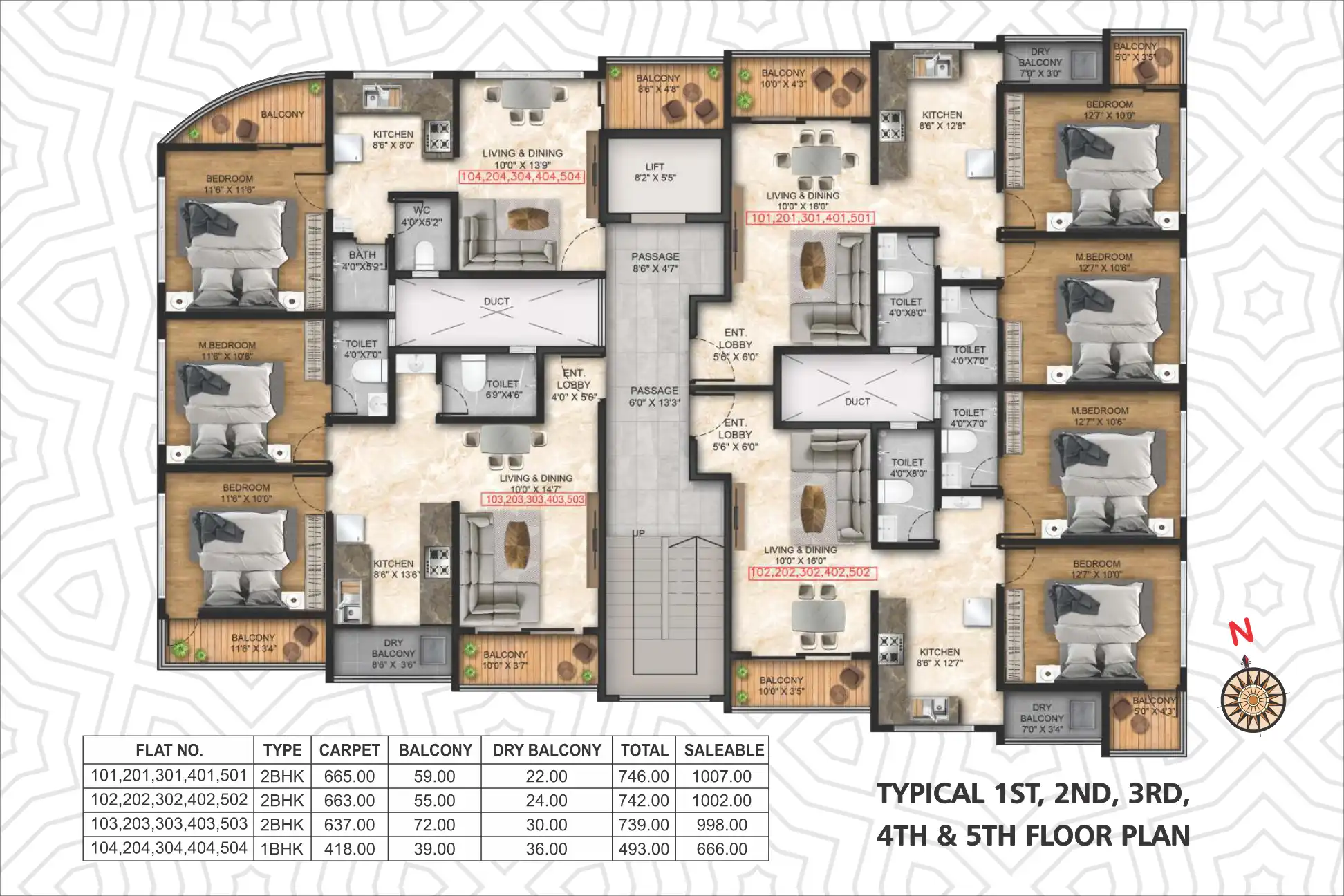 Belmont Nexus Floor Plans & Layout