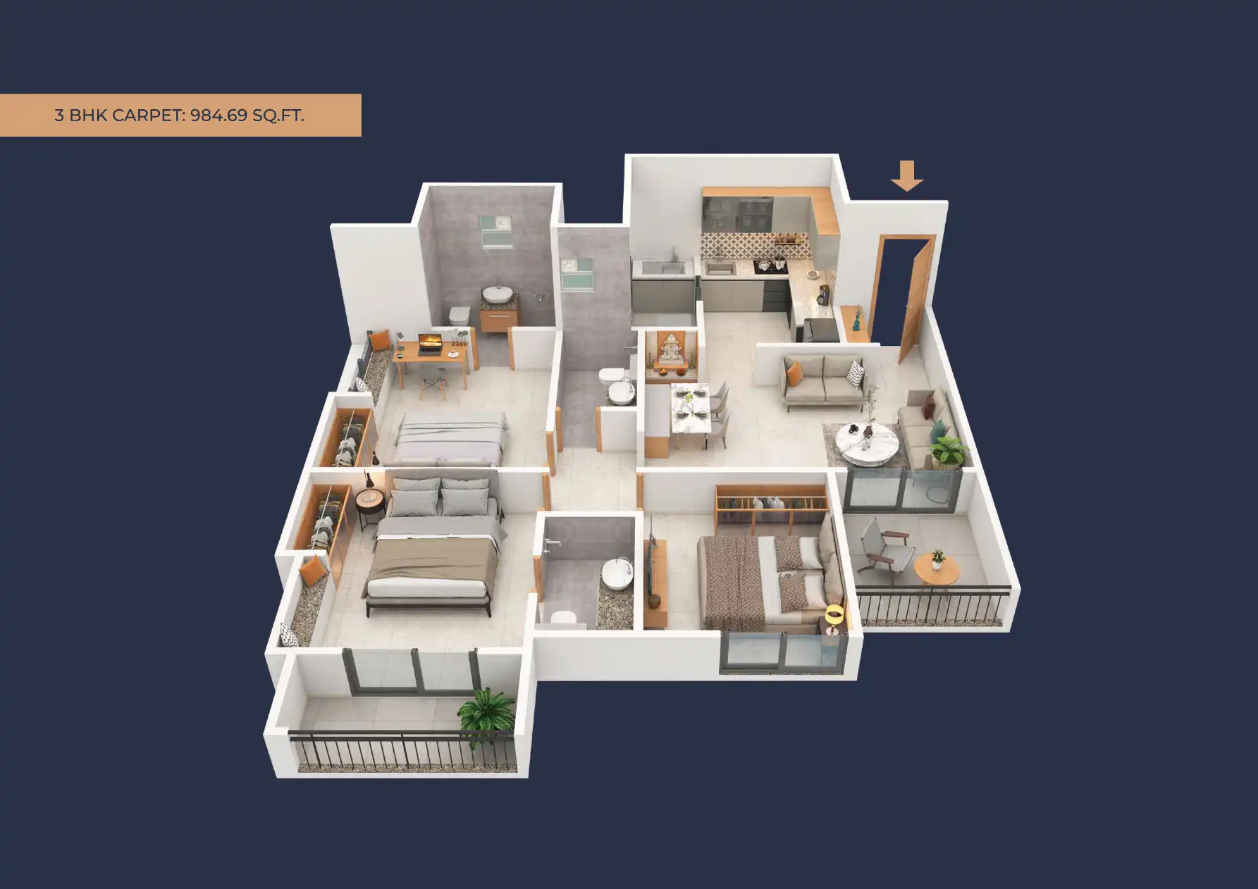 V Top Valonia Floor Plans & Layout