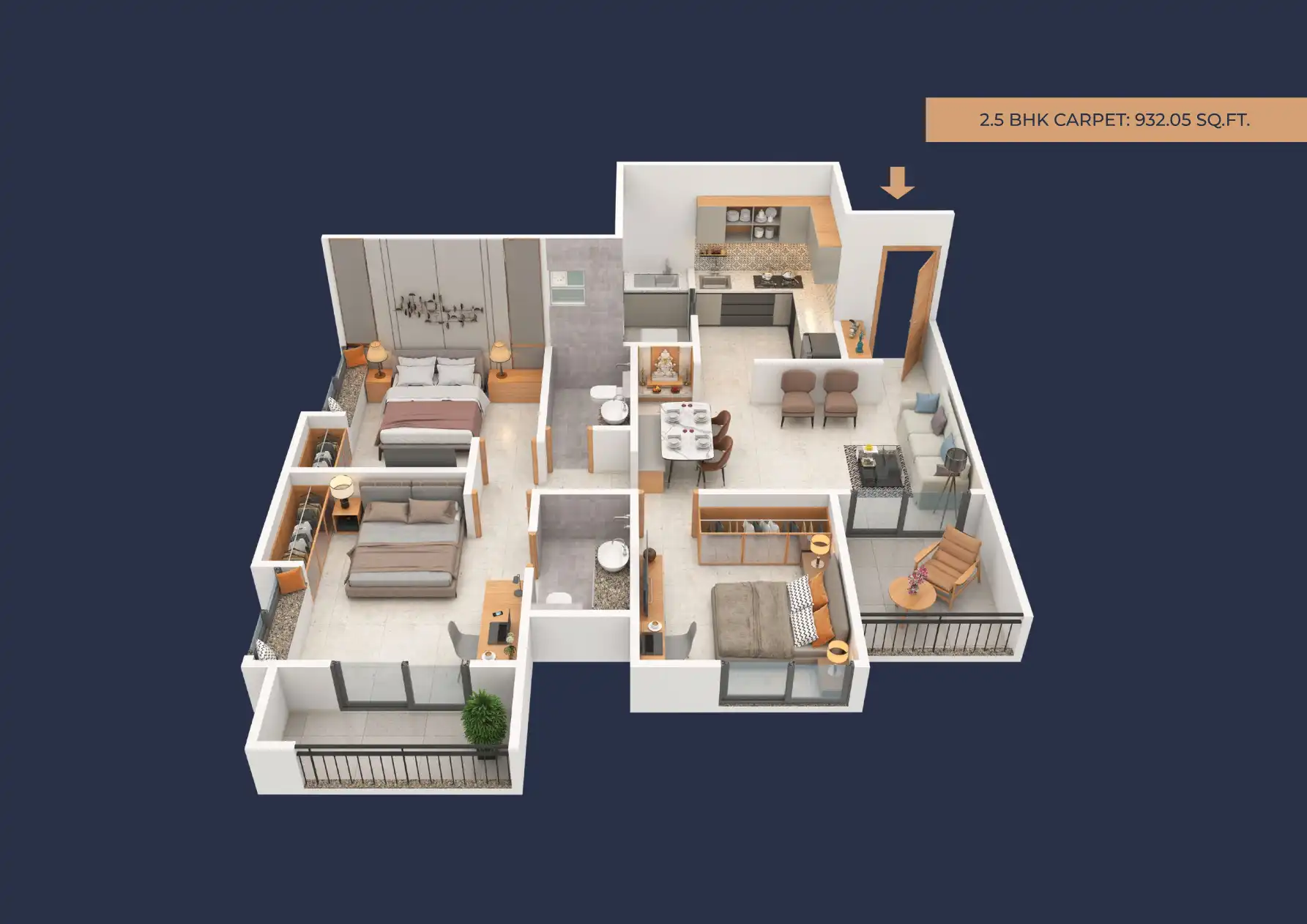 V Top Valonia Floor Plans & Layout
