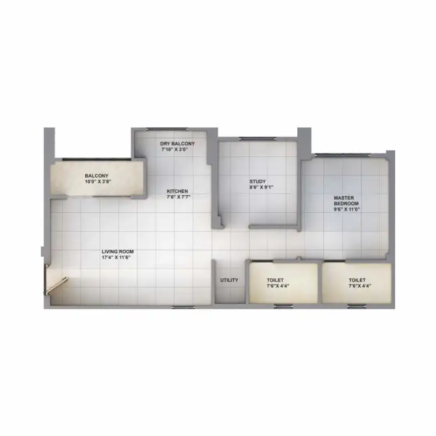 You57 Tower C Floor Plans & Layout