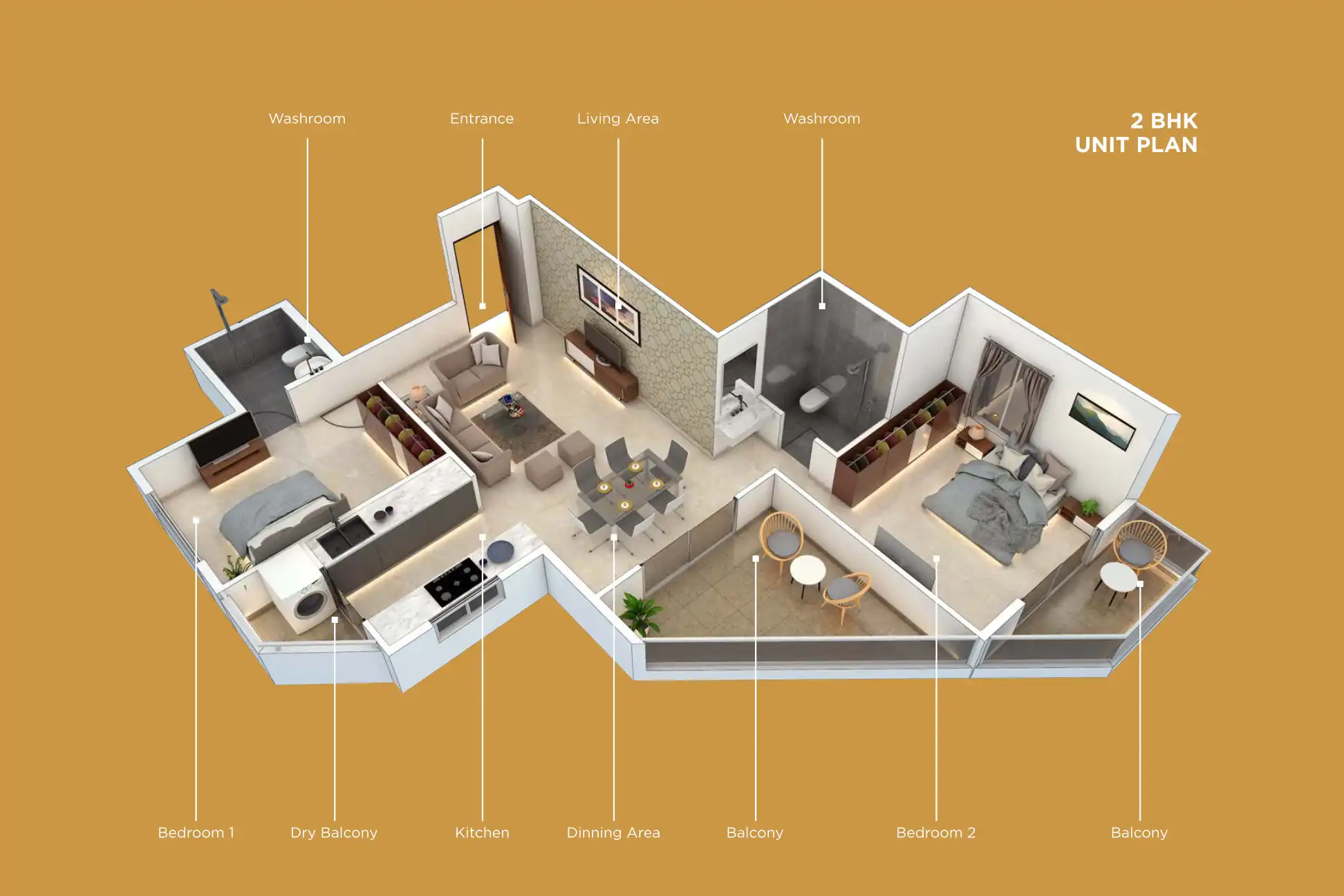 Geetanjali A Apartment Floor Plans & Layout
