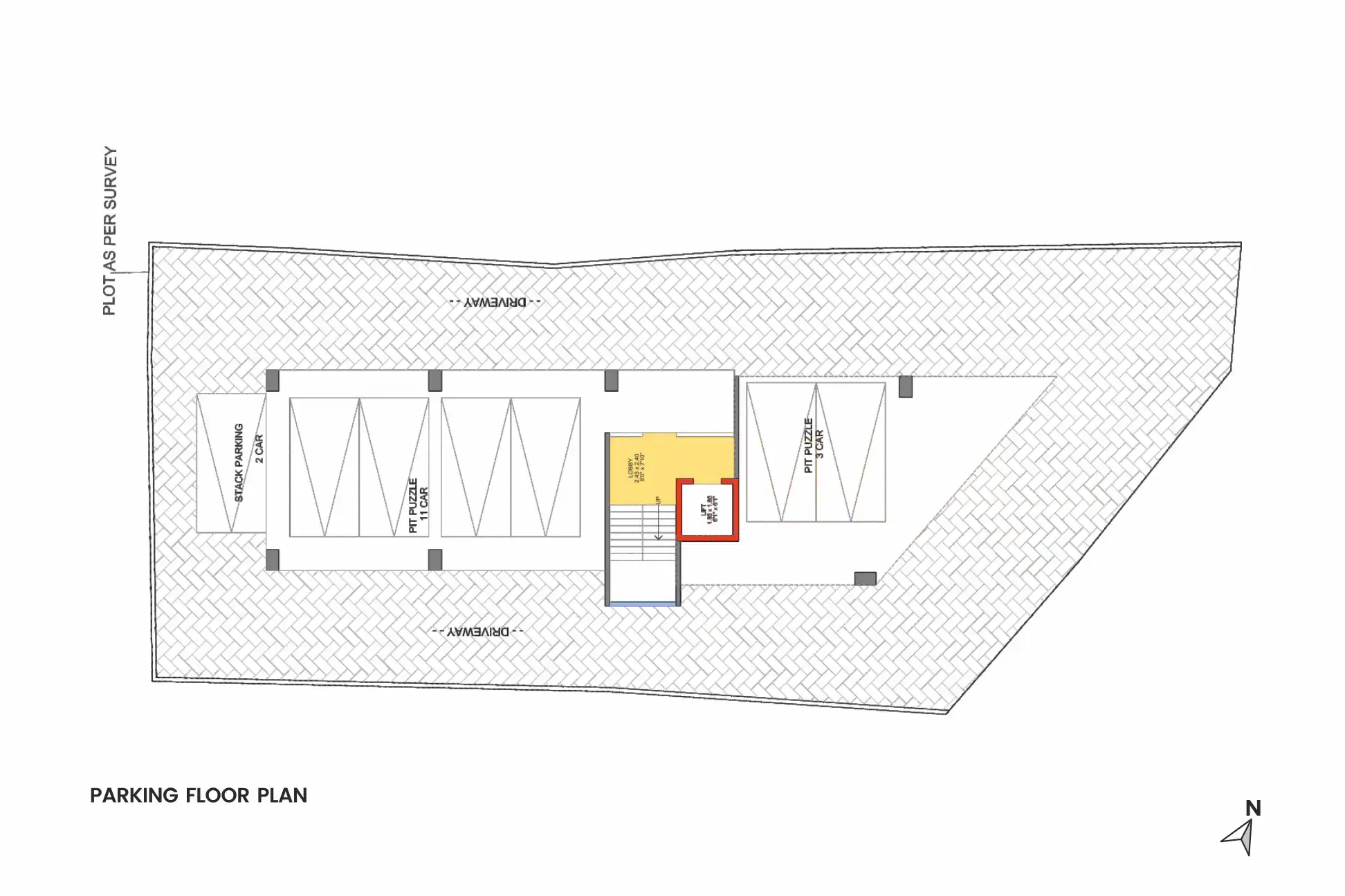 Geetanjali A Apartment Floor Plans & Layout