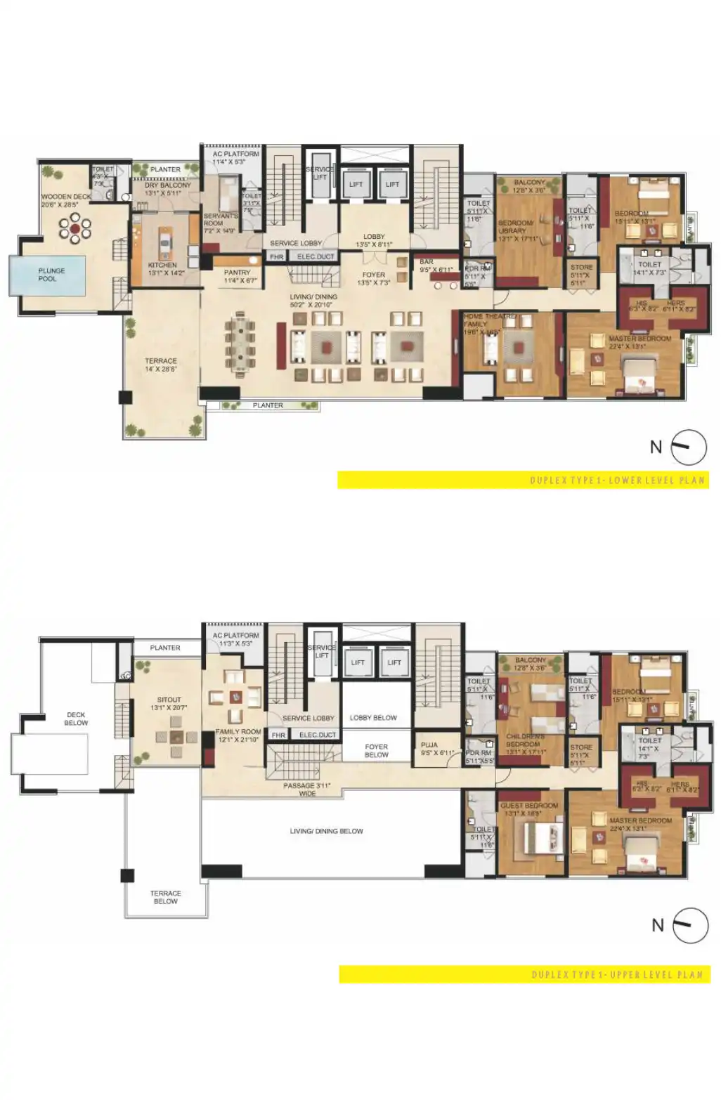 King Tower Floor Plans & Layout