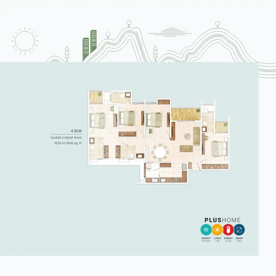 Oxygen Park Floor Plans & Layout