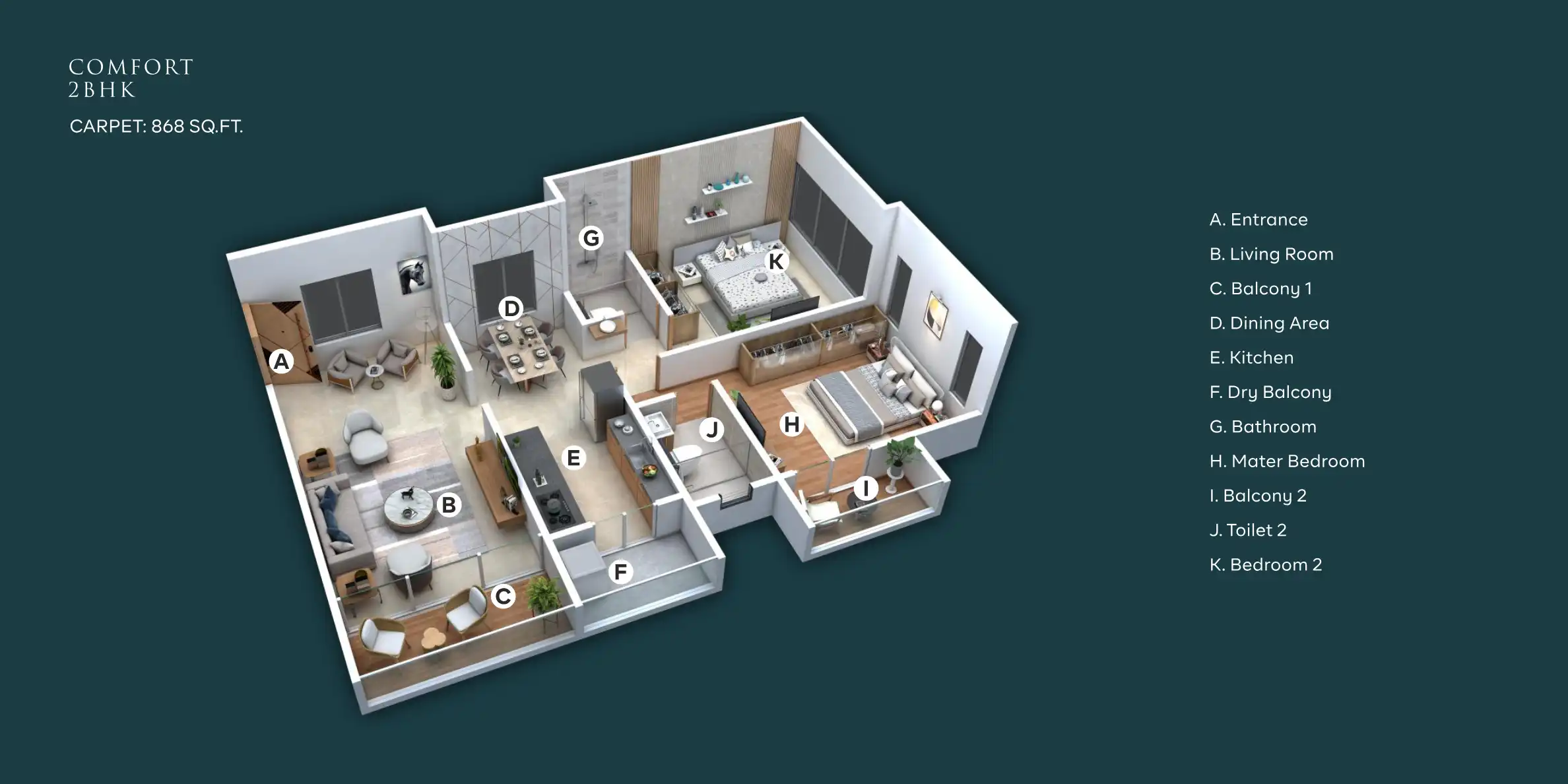 Elegance Vega Floor Plans & Layout