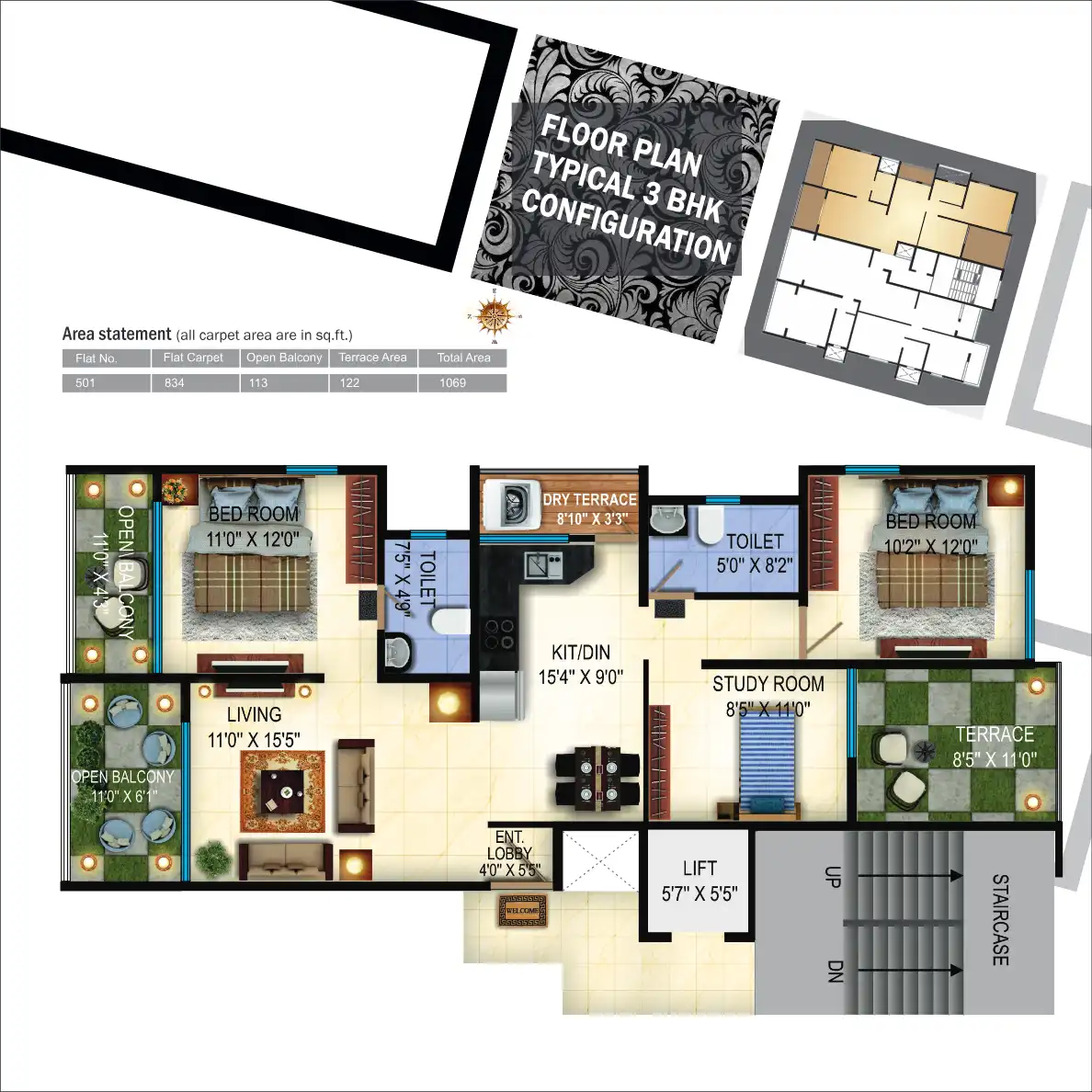 Shree Complex Floor Plans & Layout