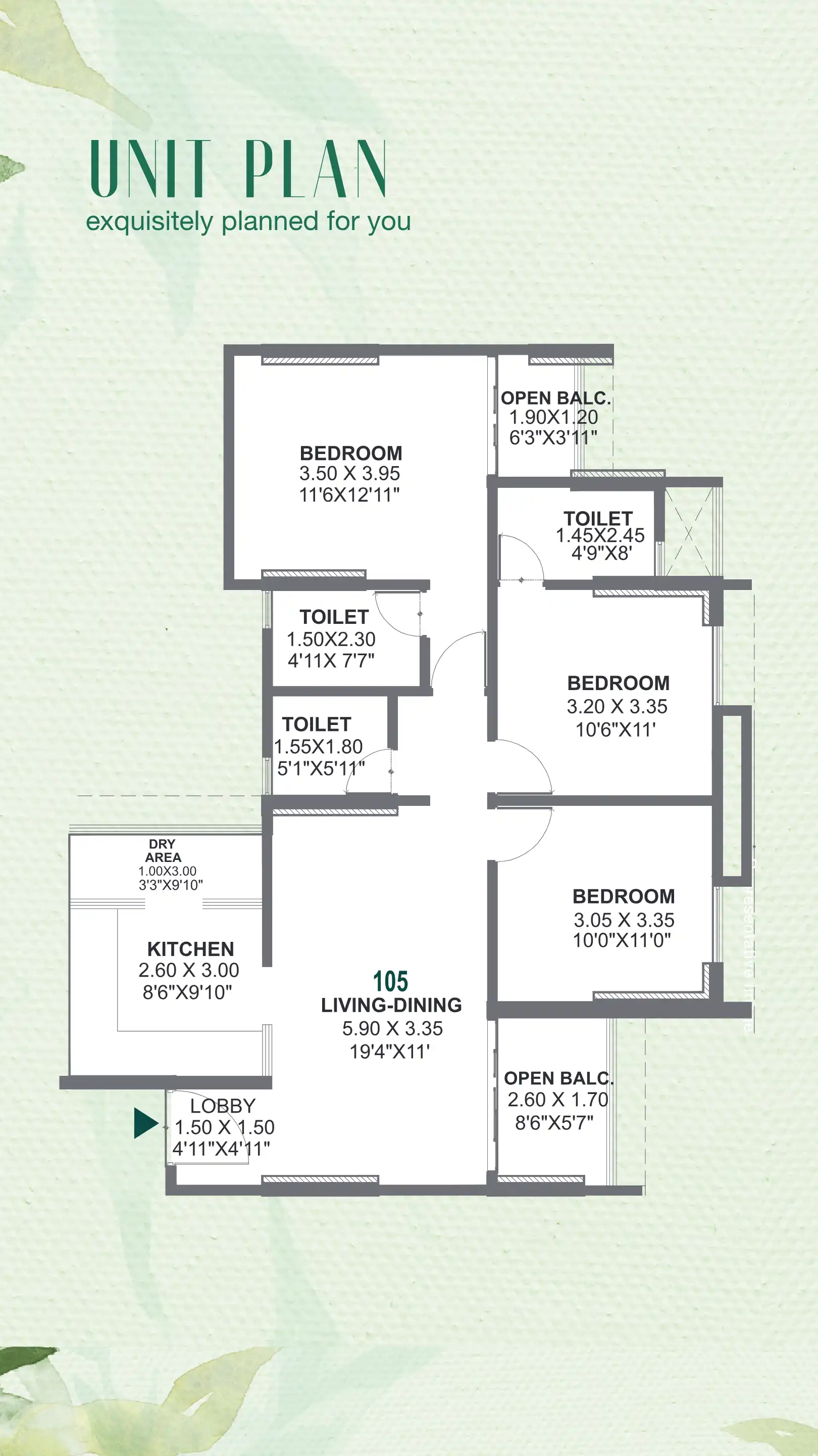 Aryaban Floor Plans & Layout