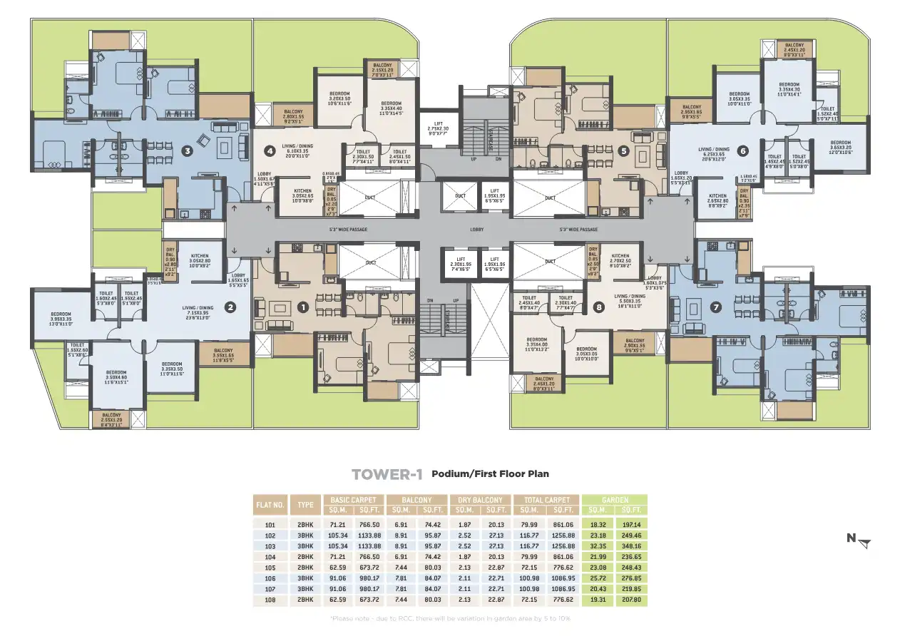 Earth 1 by Vtp Luxe Floor Plans & Layout