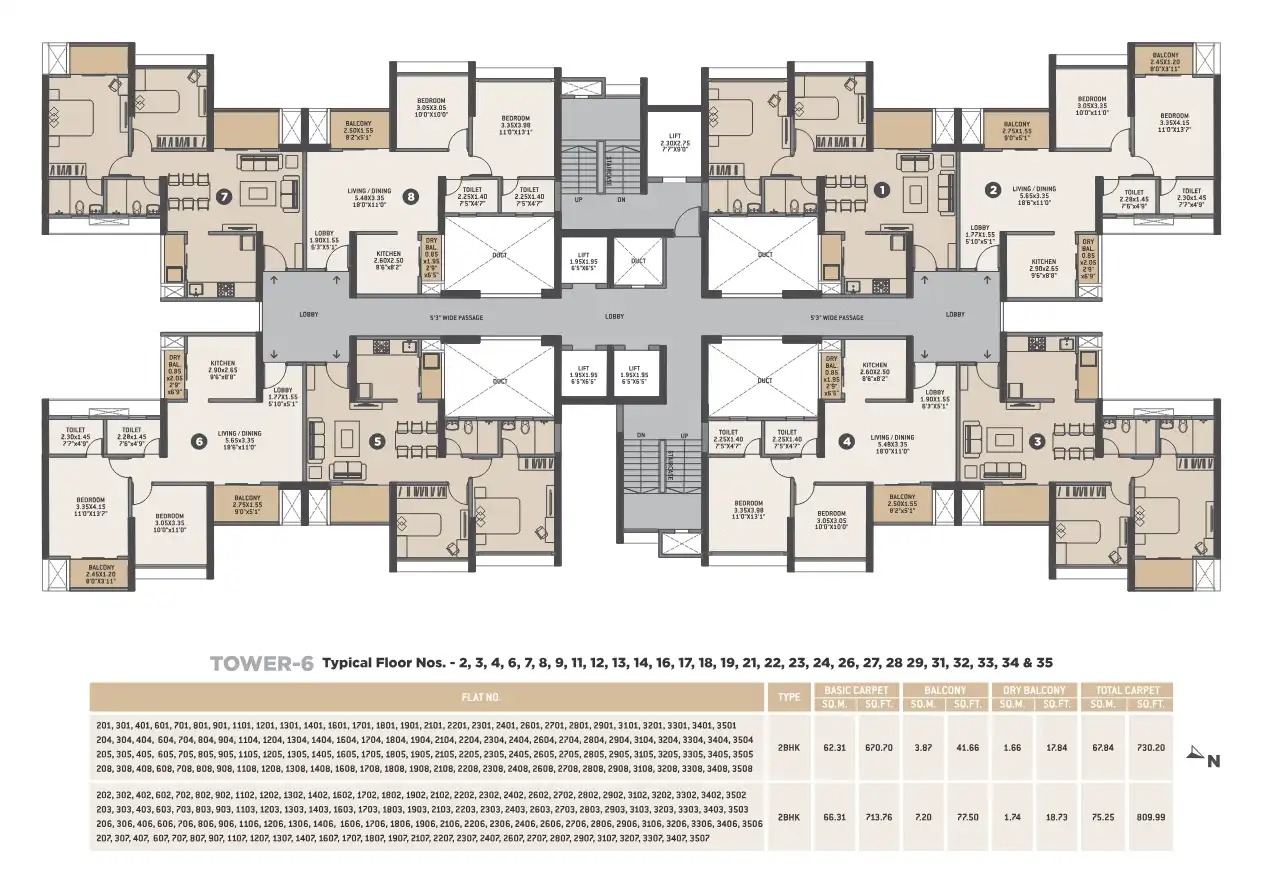 Earth 1 by Vtp Luxe Floor Plans & Layout
