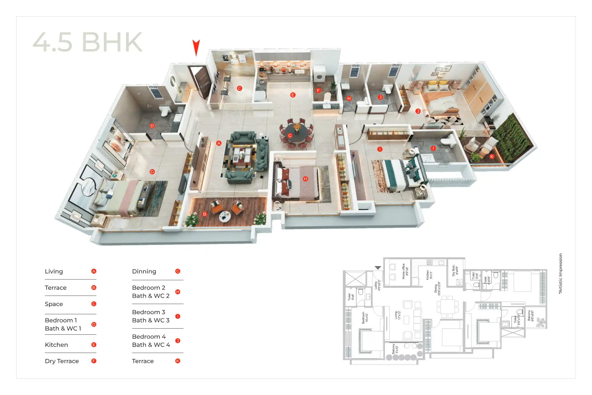 Dream Elegance Floor Plans & Layout