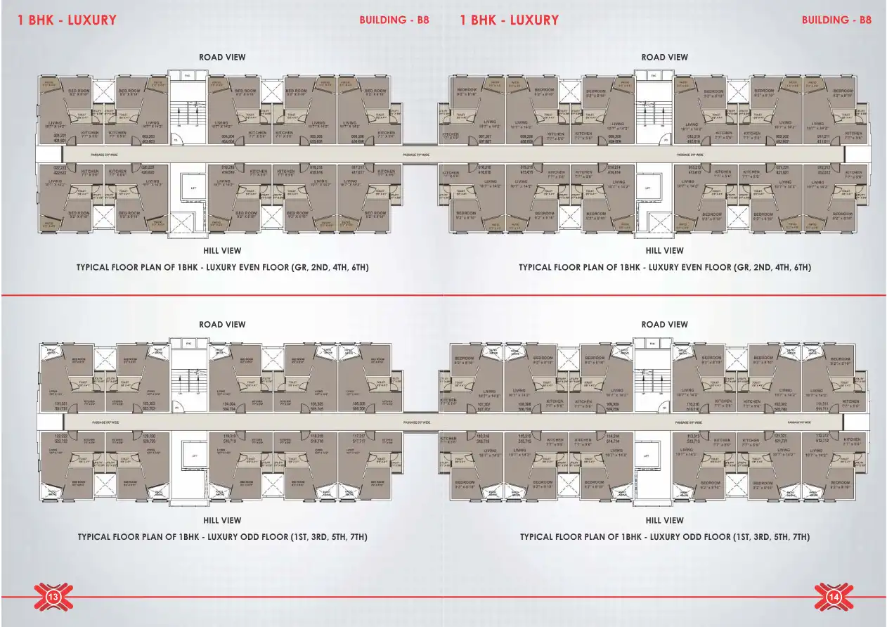 Hinjewadi Project-tower 4 And 5 Floor Plans & Layout