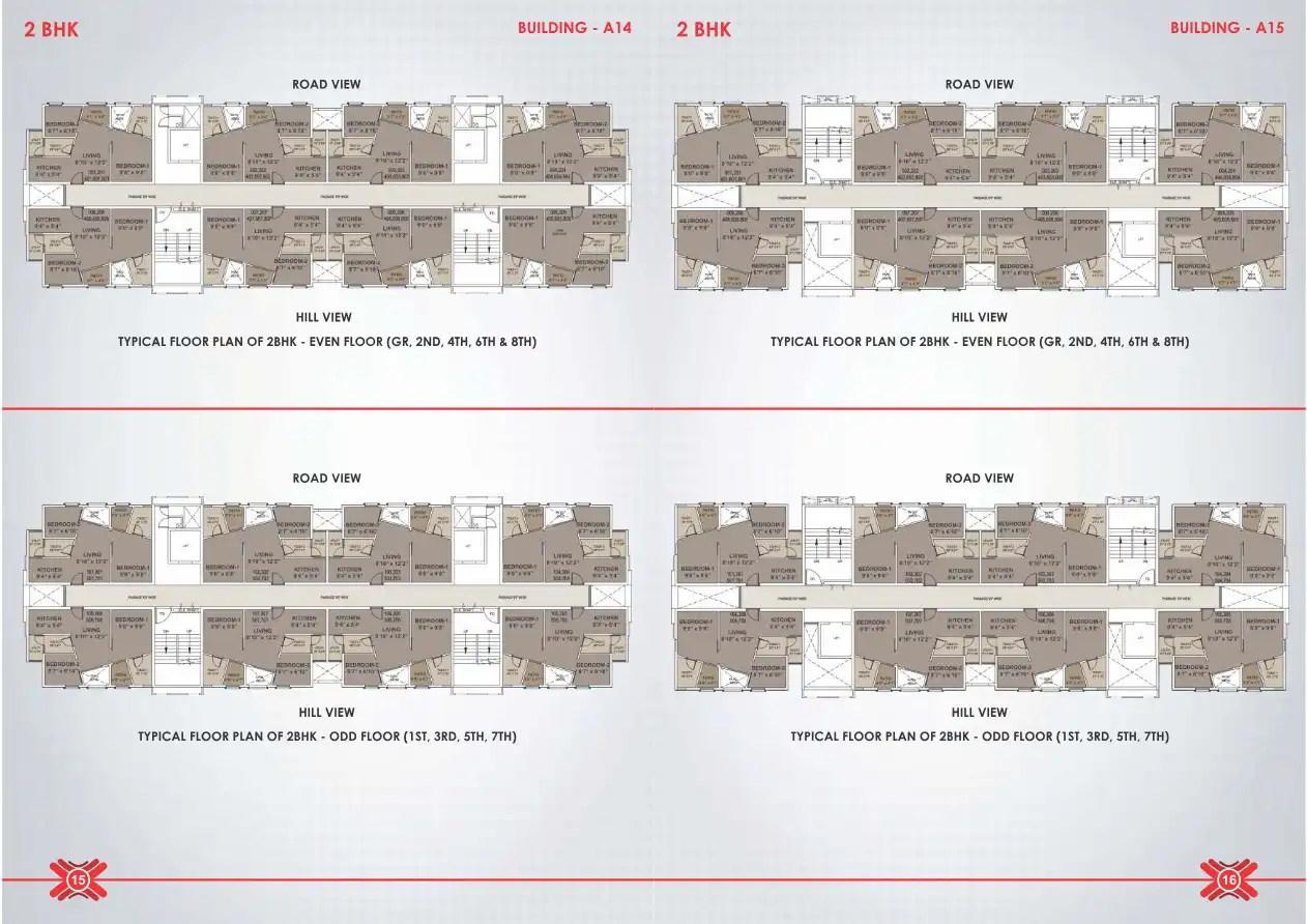 Hinjewadi Project-tower 4 And 5 Floor Plans & Layout