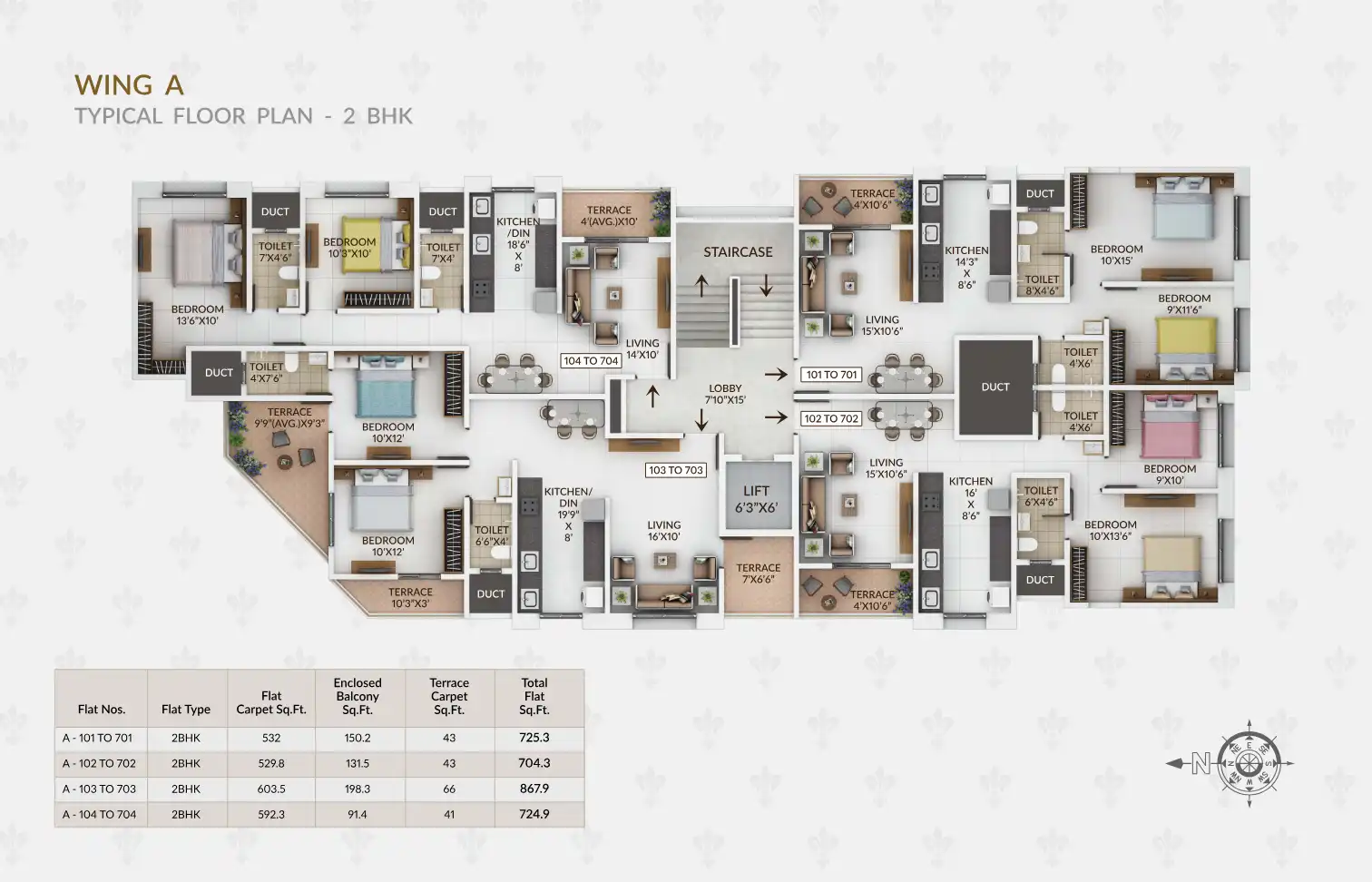 Oriana Nest Floor Plans & Layout