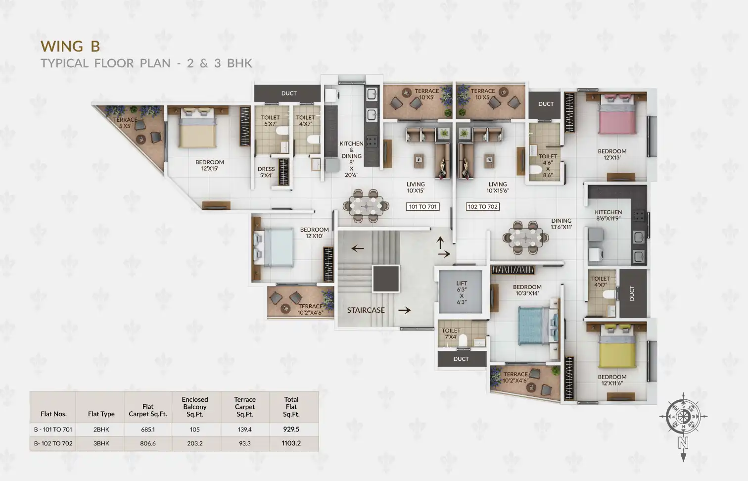 Oriana Nest Floor Plans & Layout