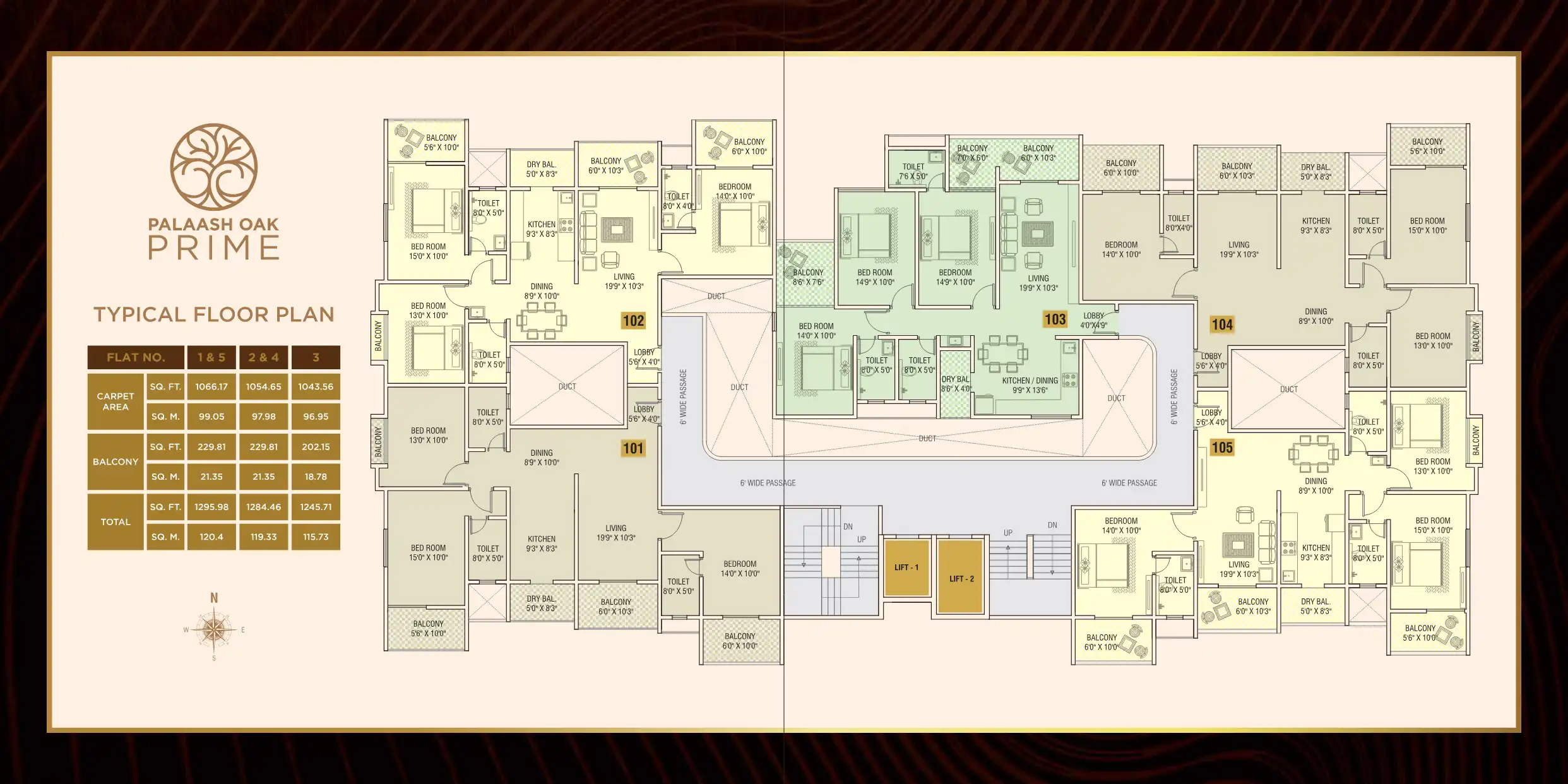 Palaash Valley Floor Plans & Layout