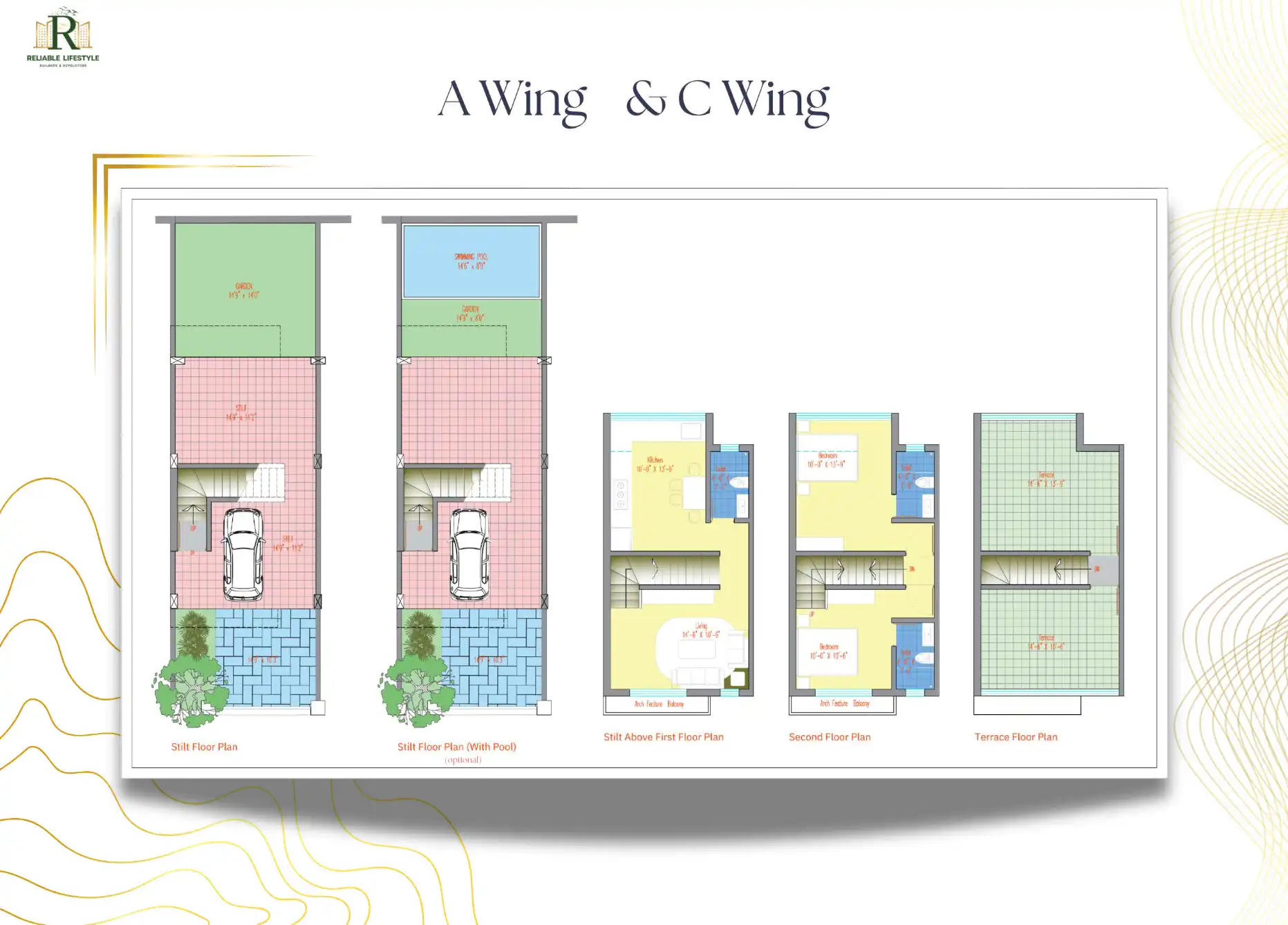 Reliable Greens Floor Plans & Layout