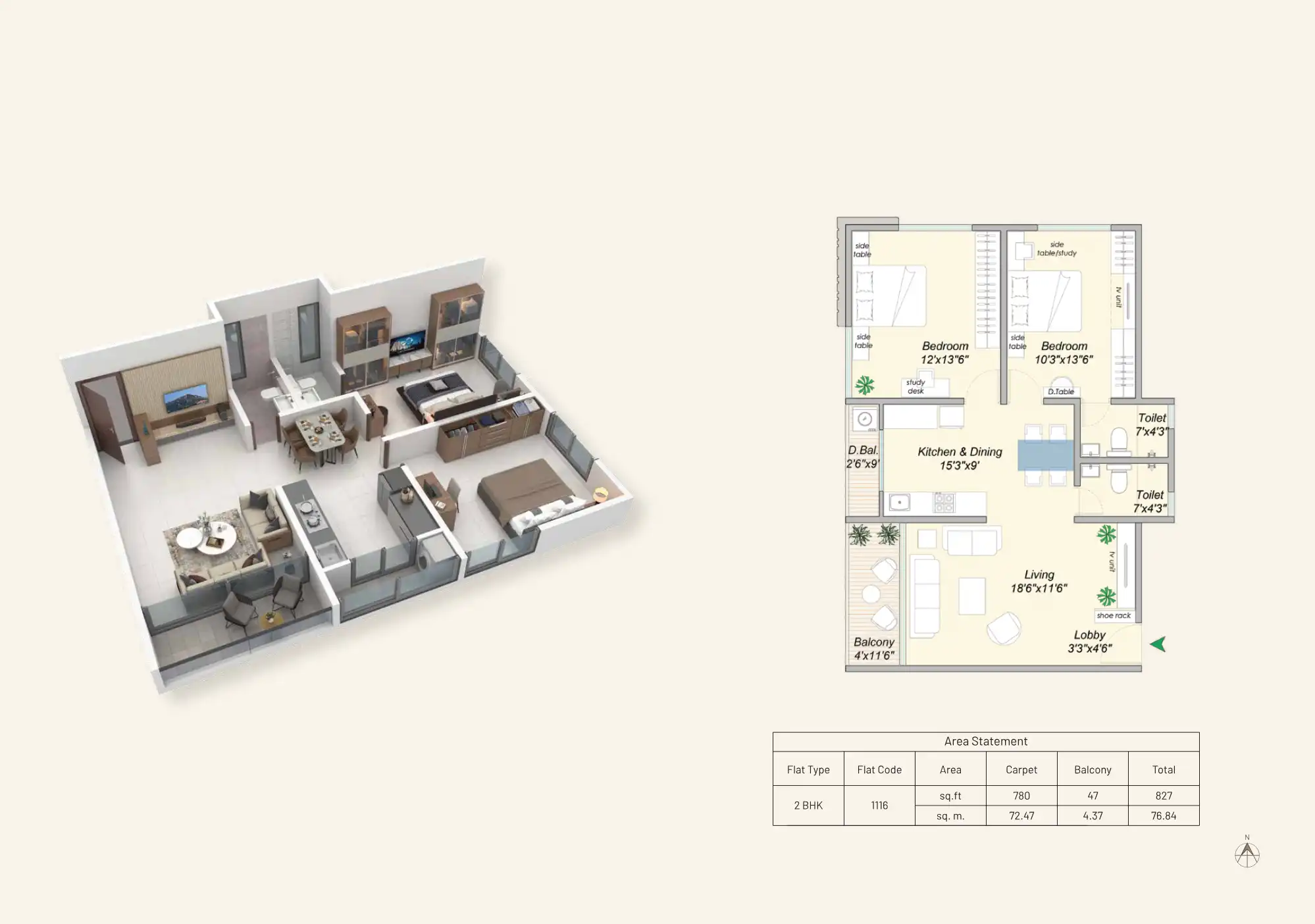 Sarthak Aaradhana Floor Plans & Layout