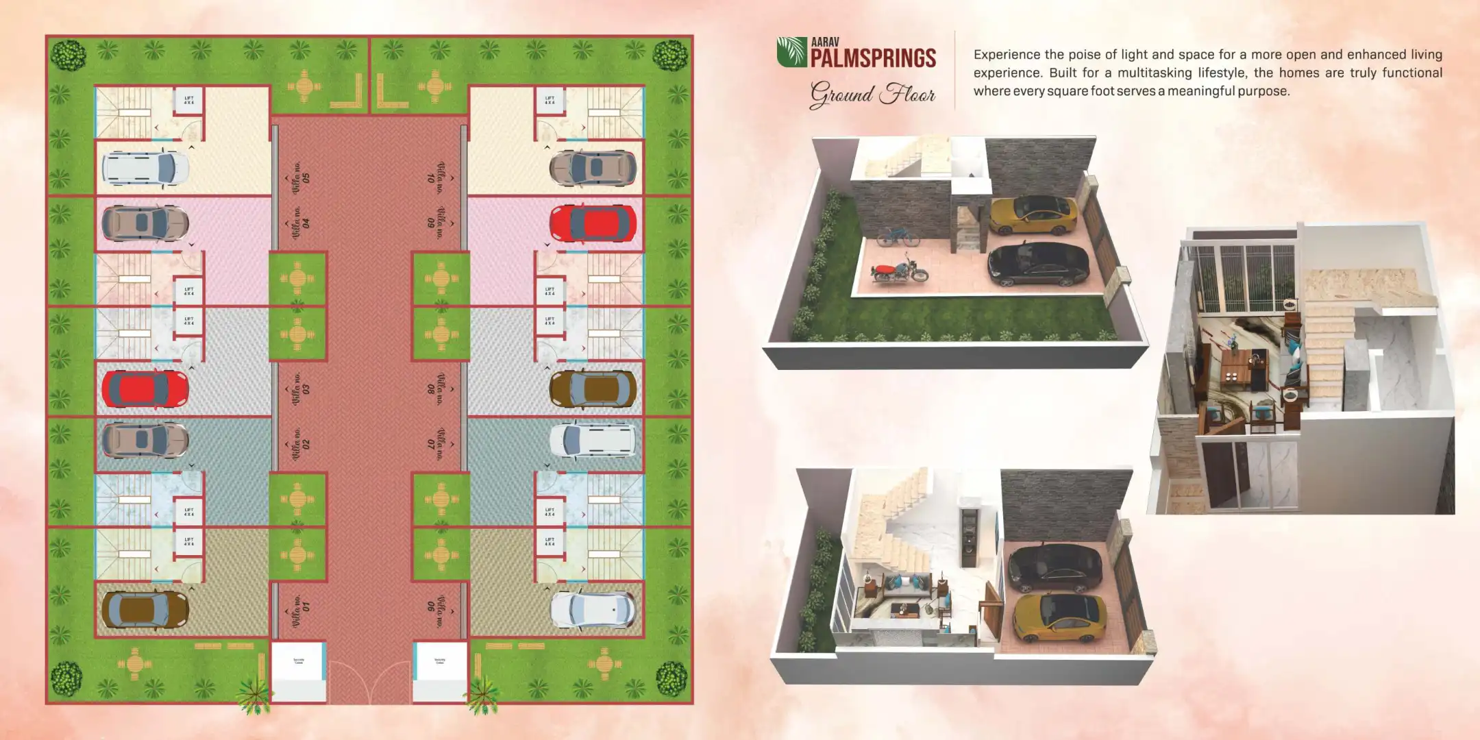 Aarav Palm Springs Floor Plans & Layout