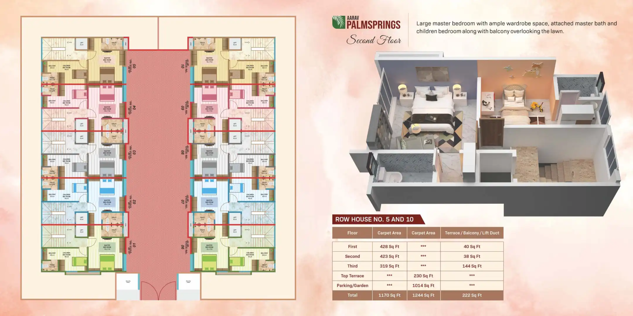 Aarav Palm Springs Floor Plans & Layout