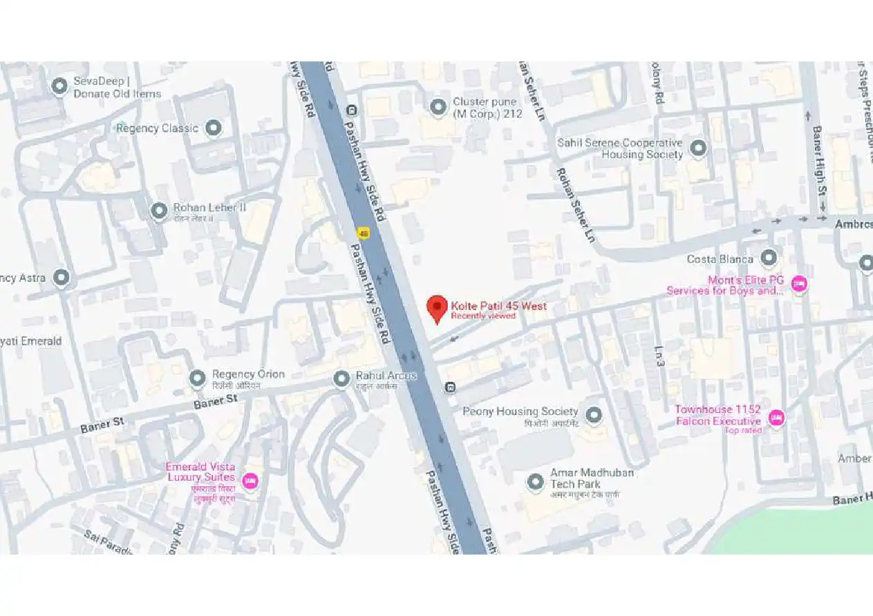 45 West Floor Plans & Layout