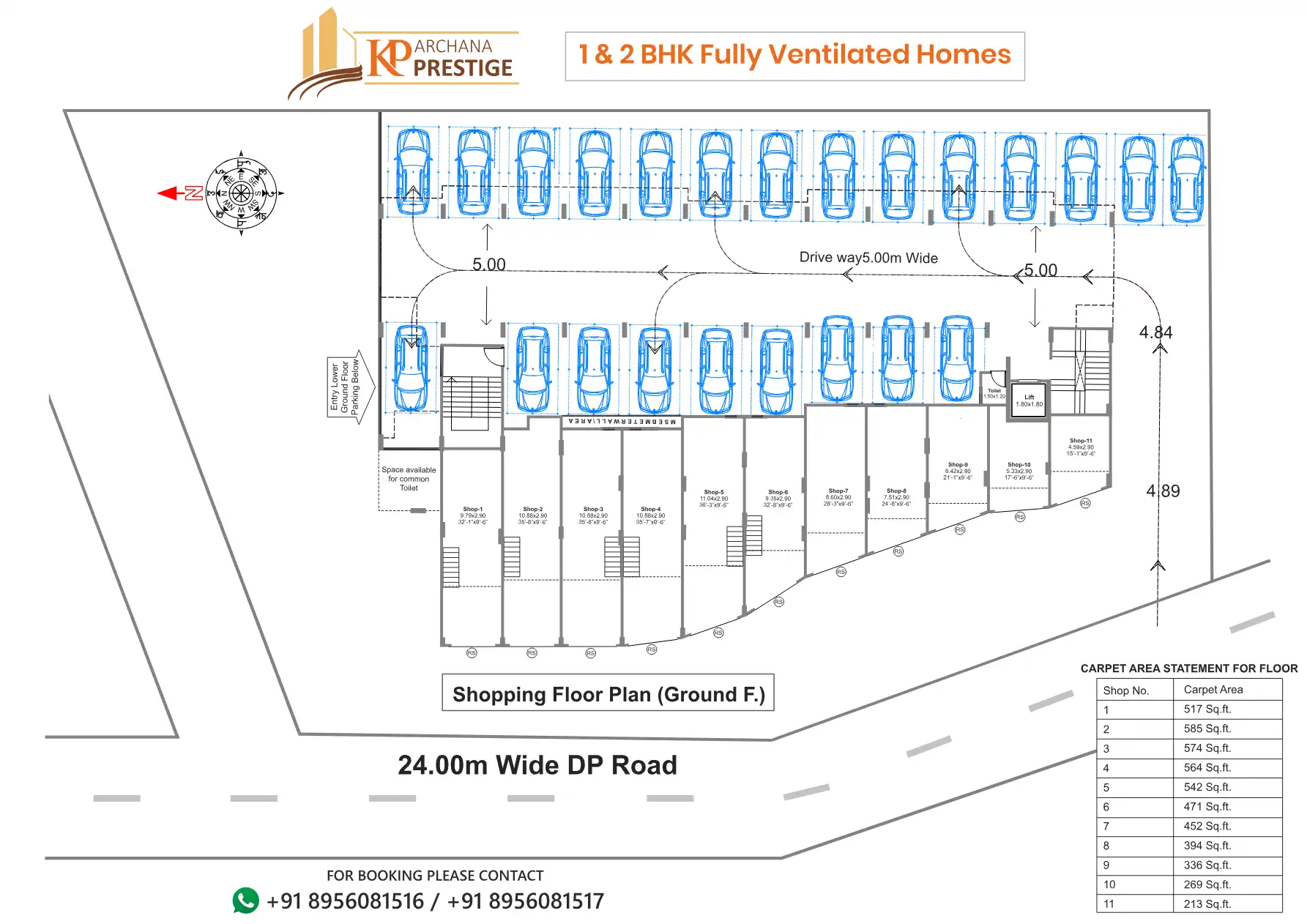 Archana Prestige Floor Plans & Layout