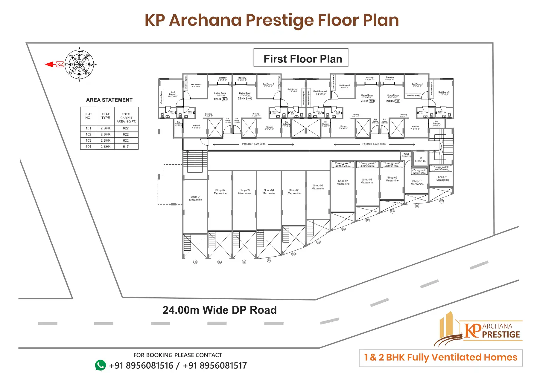 Archana Prestige Floor Plans & Layout